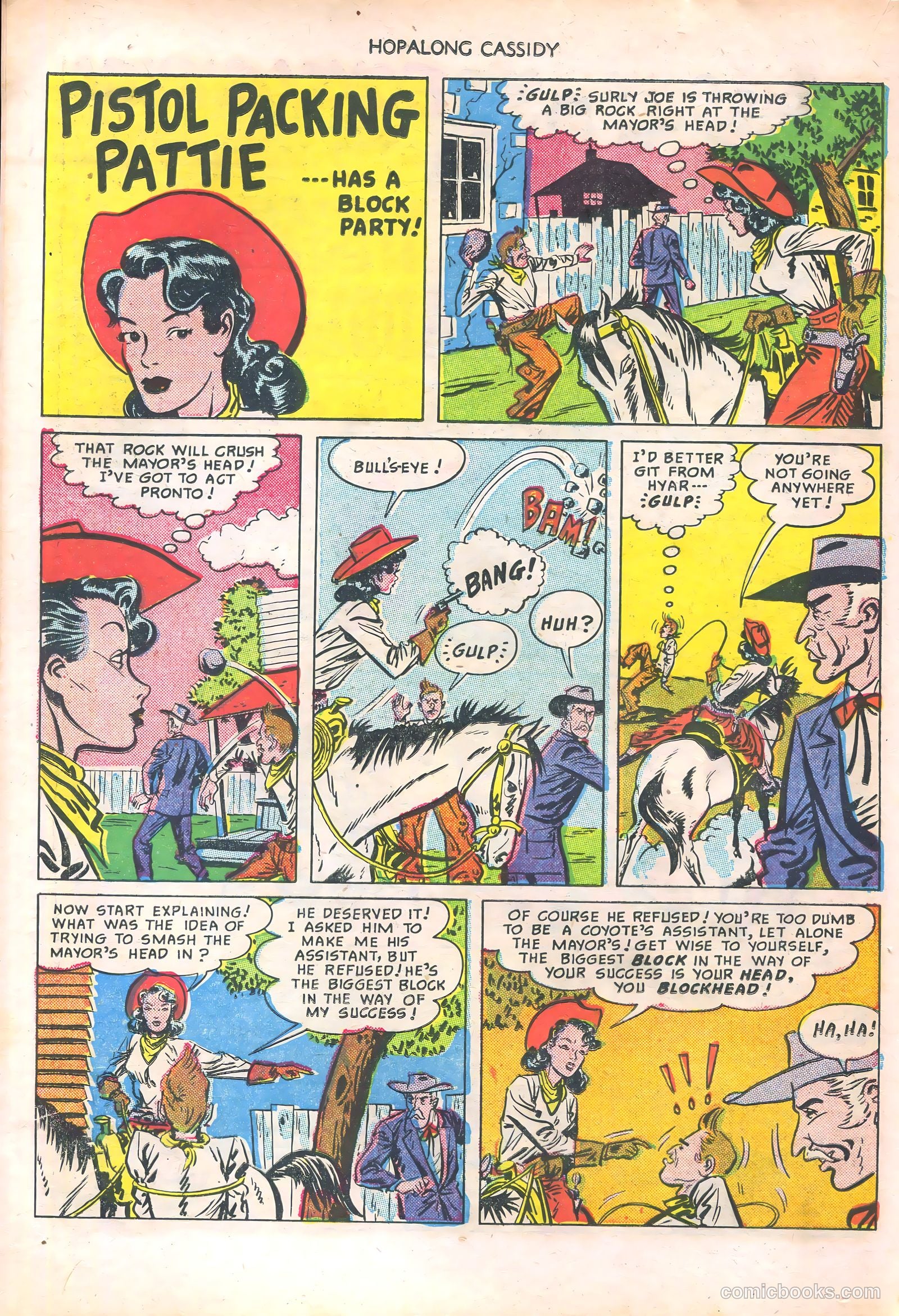 Hopalong Cassidy #52 (1951) — page 18 of 36