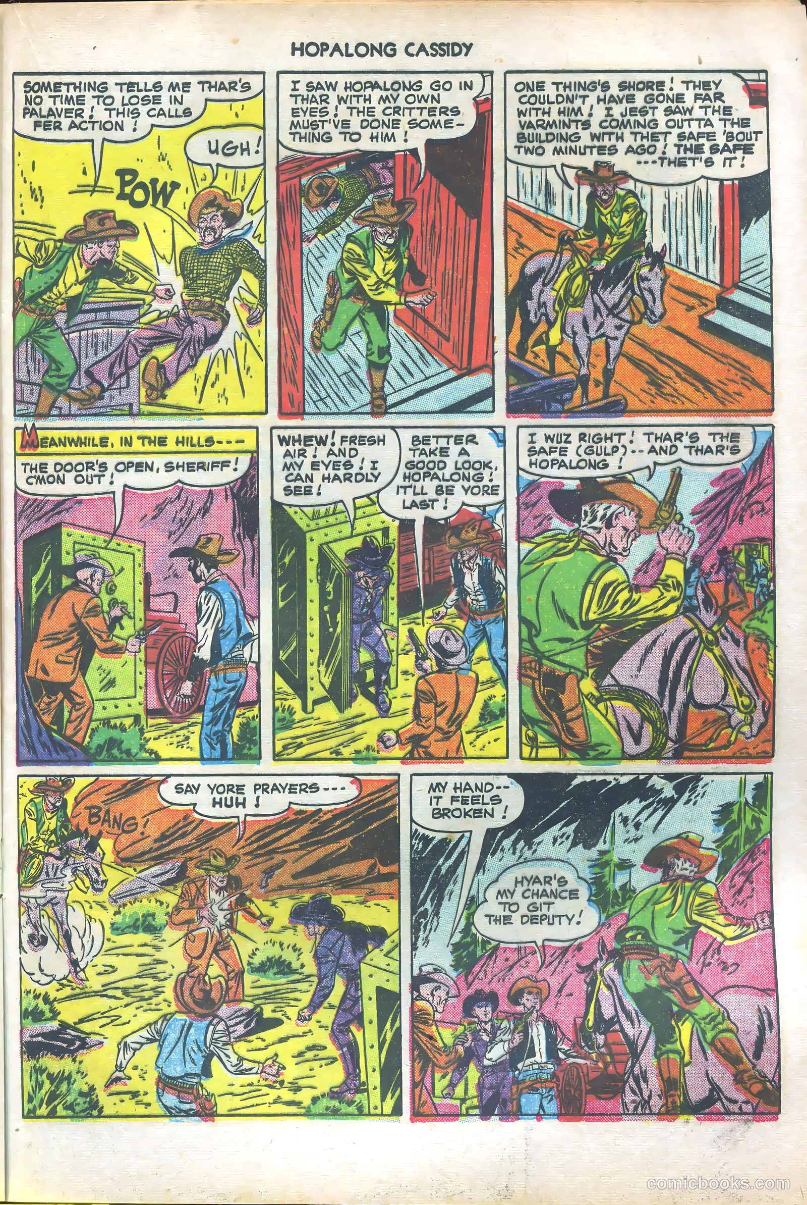 Hopalong Cassidy #52 (1951) — page 21 of 36