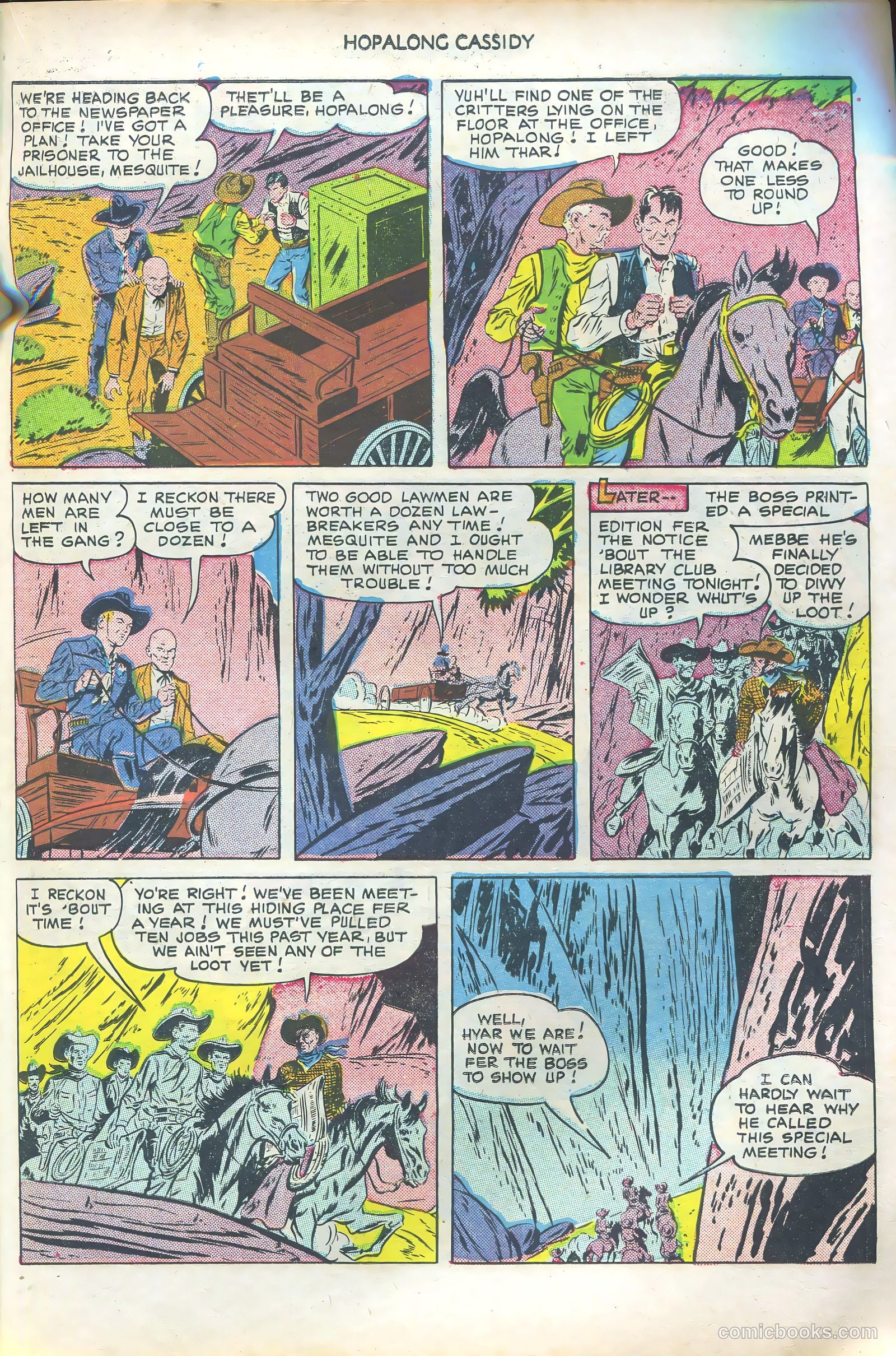 Hopalong Cassidy #52 (1951) — page 23 of 36