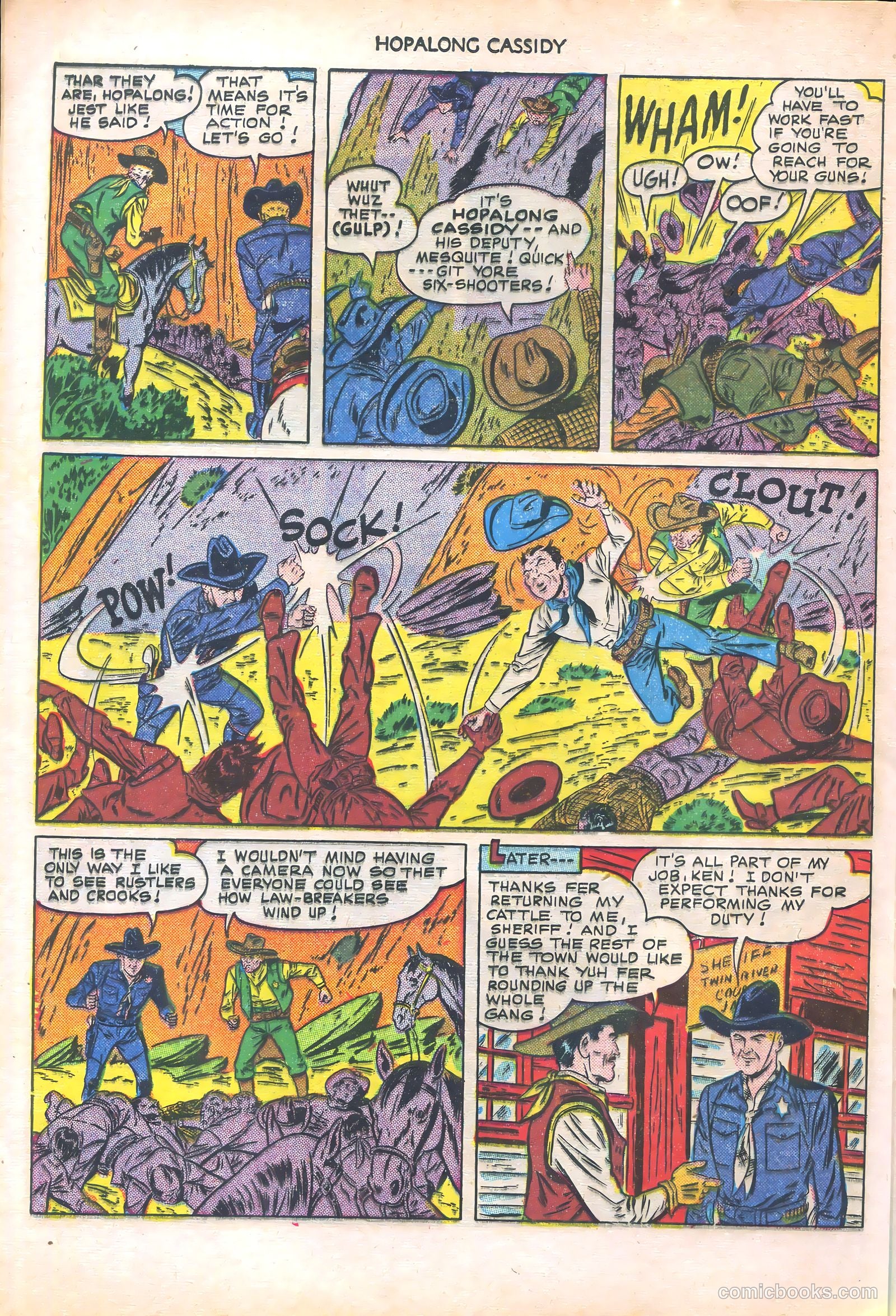 Hopalong Cassidy #52 (1951) — page 24 of 36