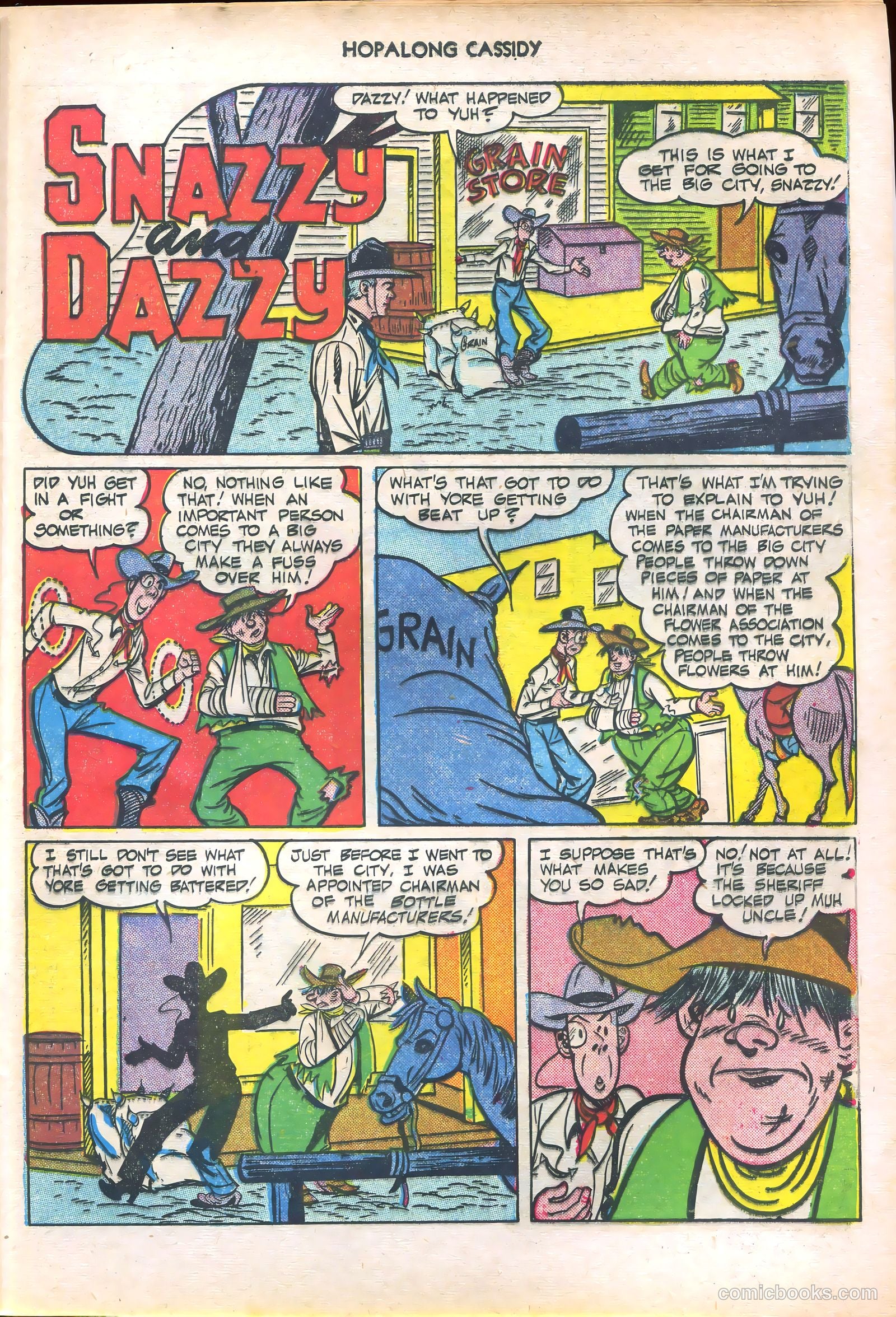 Hopalong Cassidy #52 (1951) — page 25 of 36