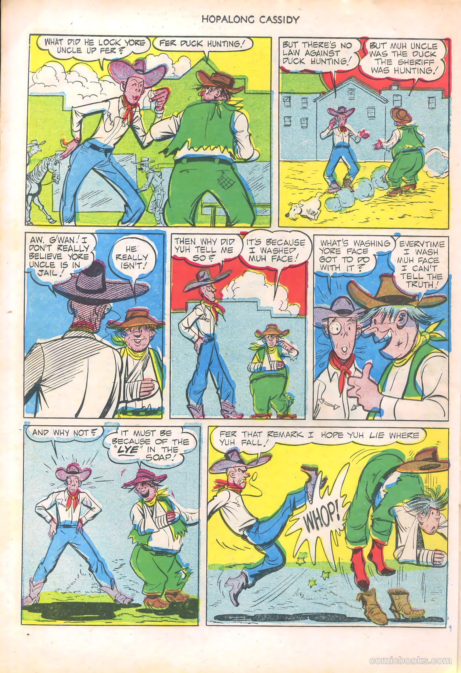 Hopalong Cassidy #52 (1951) — page 26 of 36