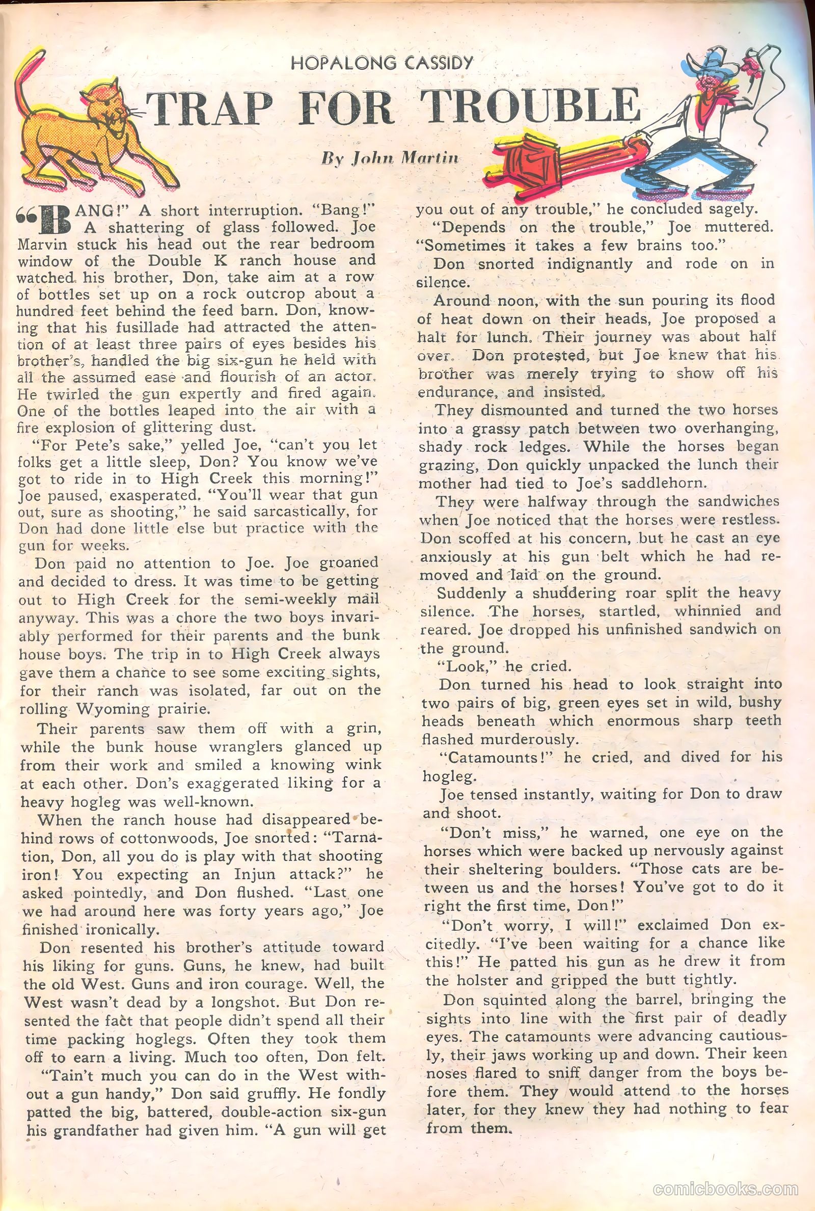 Hopalong Cassidy #52 (1951) — page 27 of 36