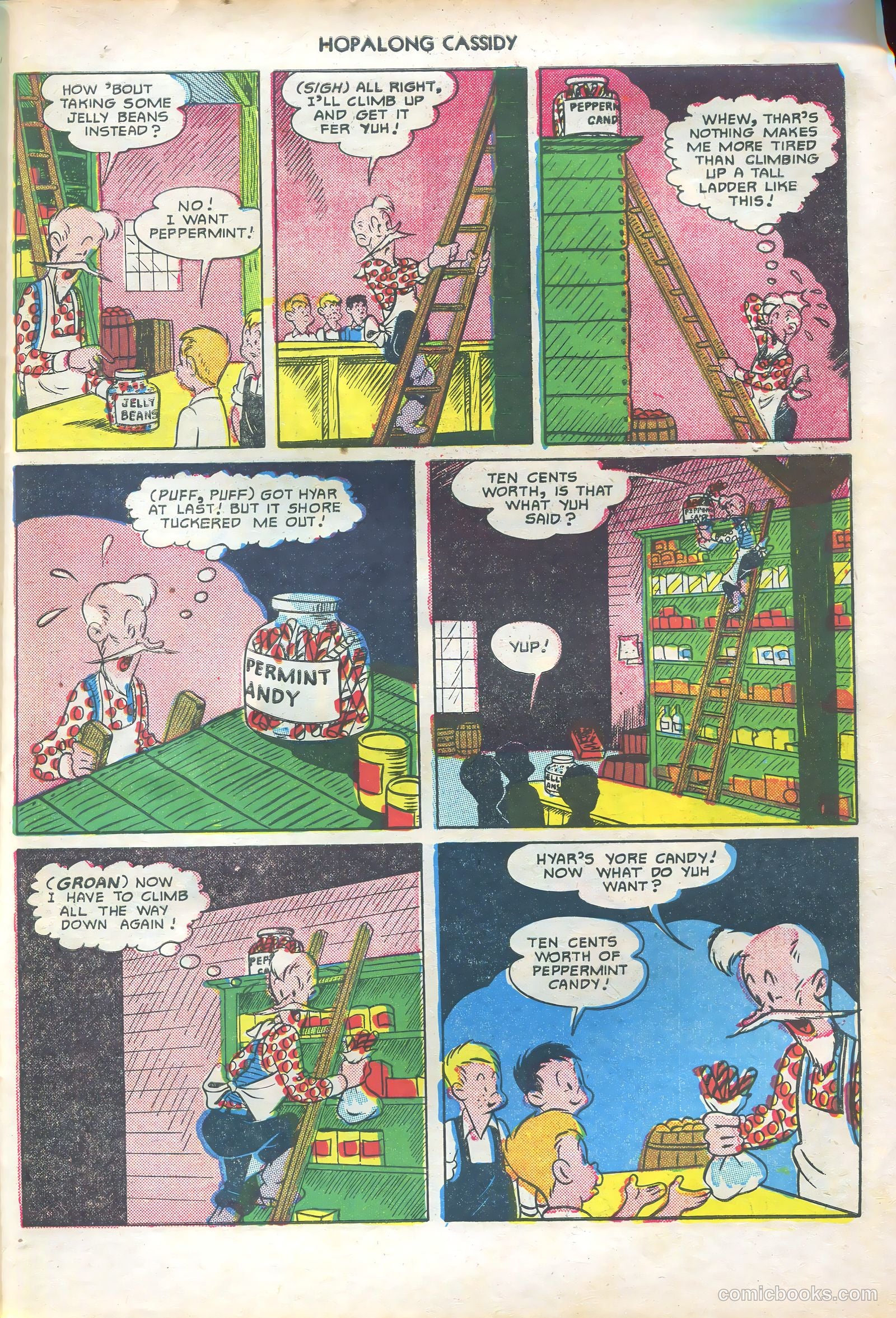 Hopalong Cassidy #52 (1951) — page 31 of 36