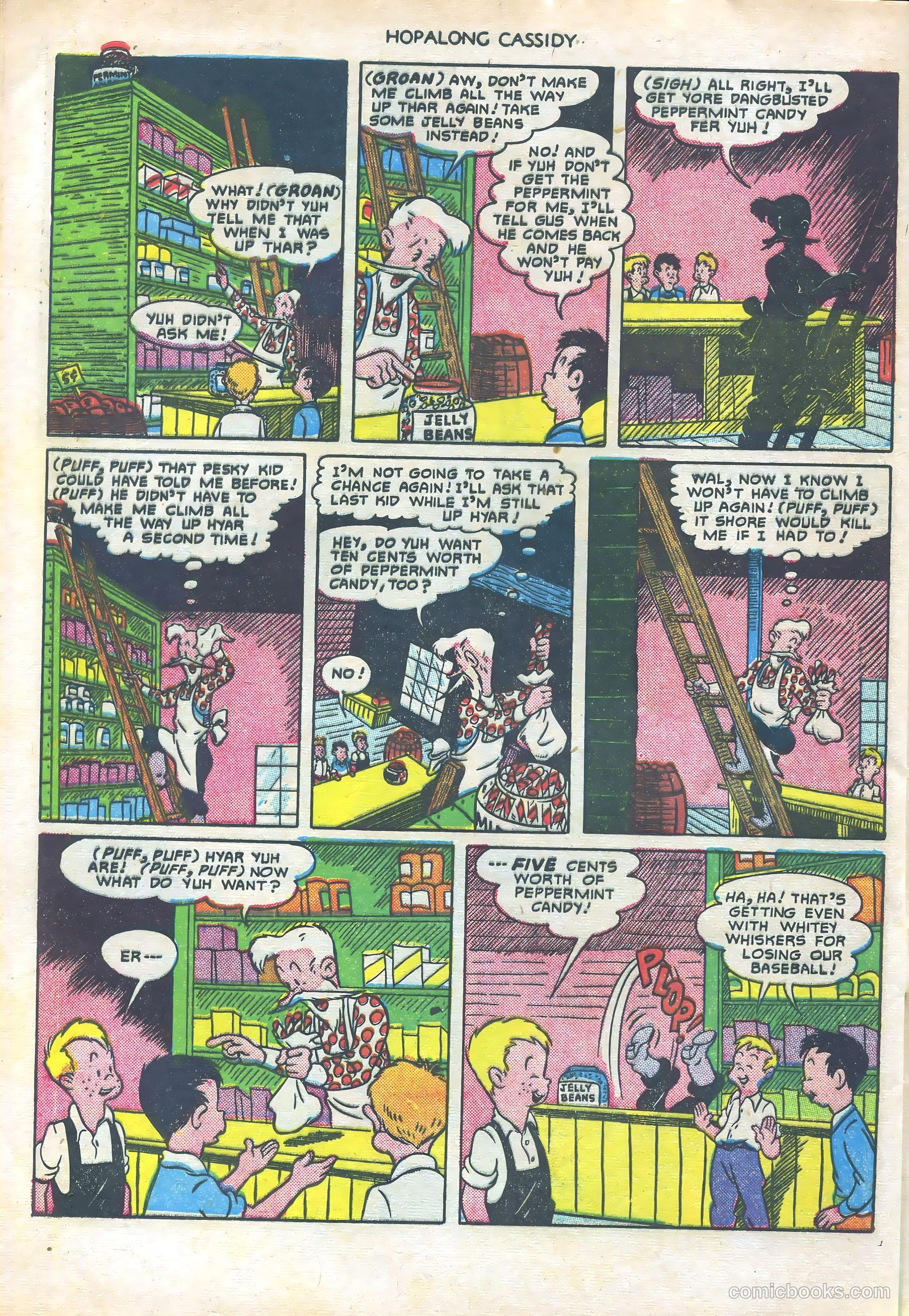 Hopalong Cassidy #52 (1951) — page 32 of 36