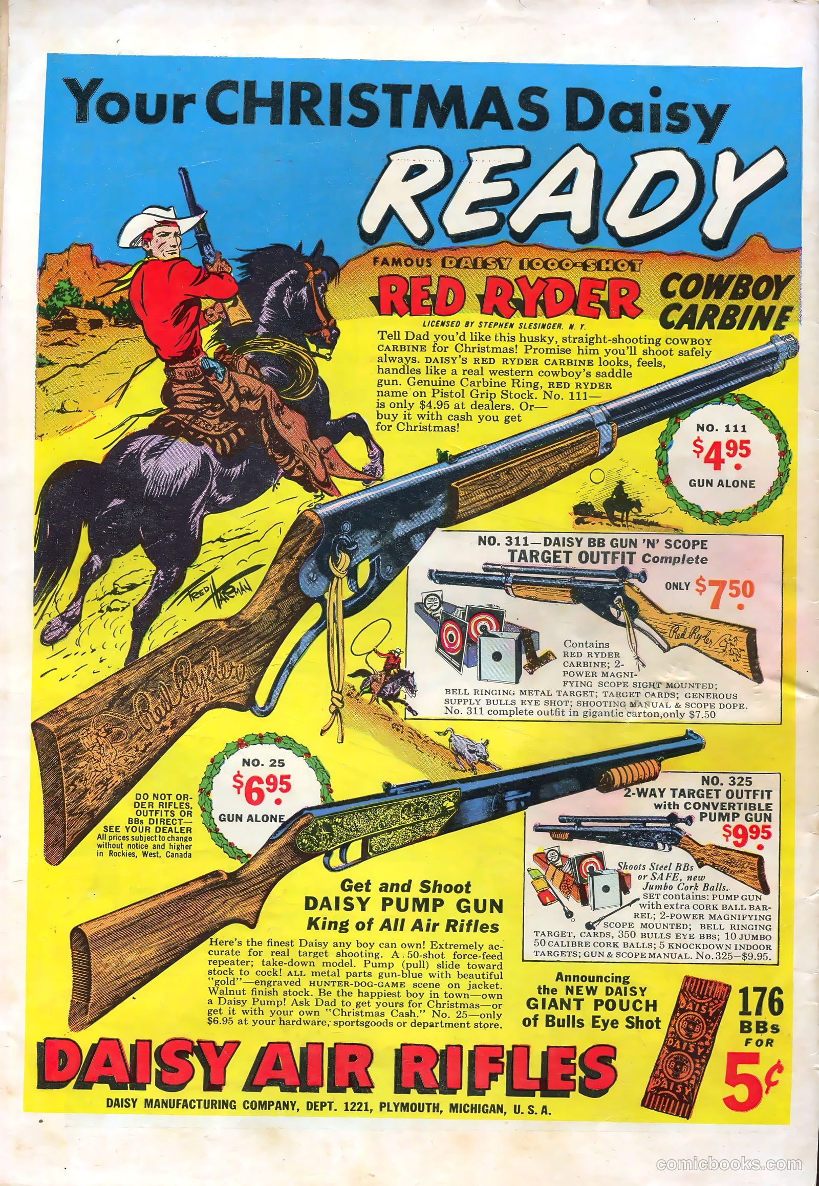 Hopalong Cassidy #52 (1951) — page 36 of 36