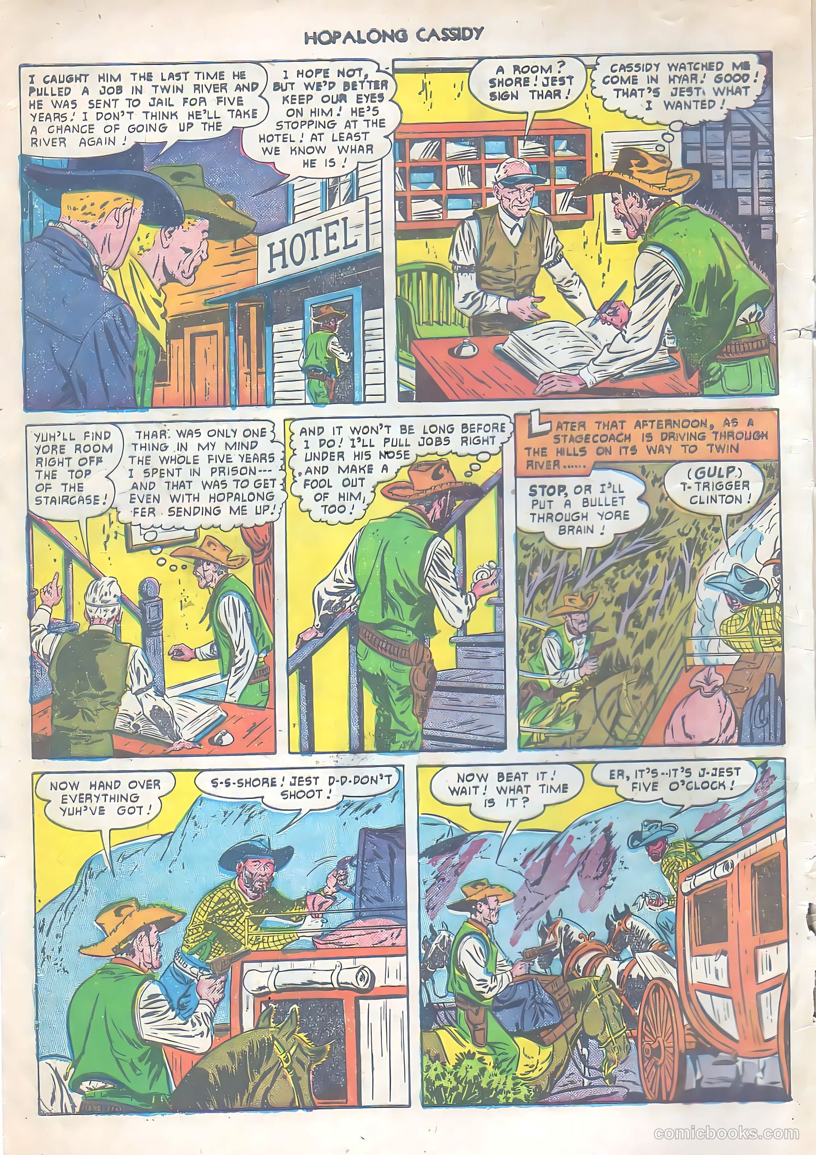 Hopalong Cassidy #53 (1951) — page 3 of 49