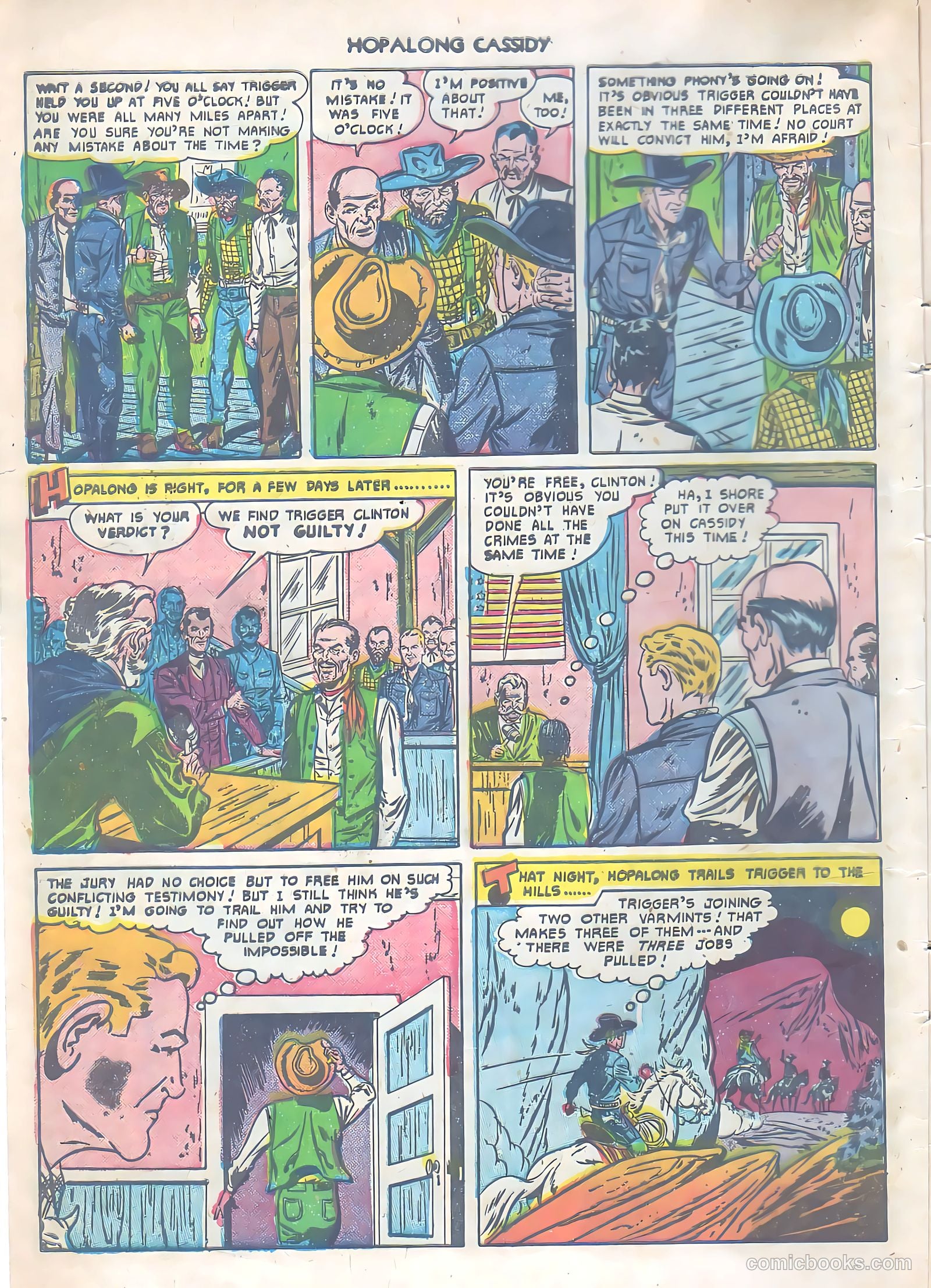 Hopalong Cassidy #53 (1951) — page 7 of 49