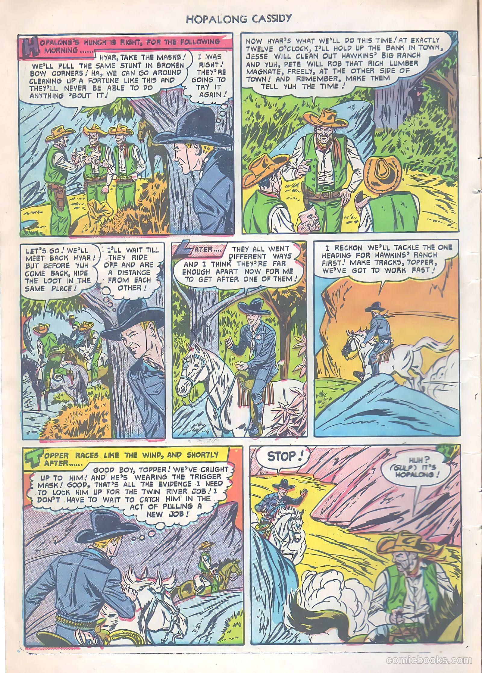 Hopalong Cassidy #53 (1951) — page 9 of 49