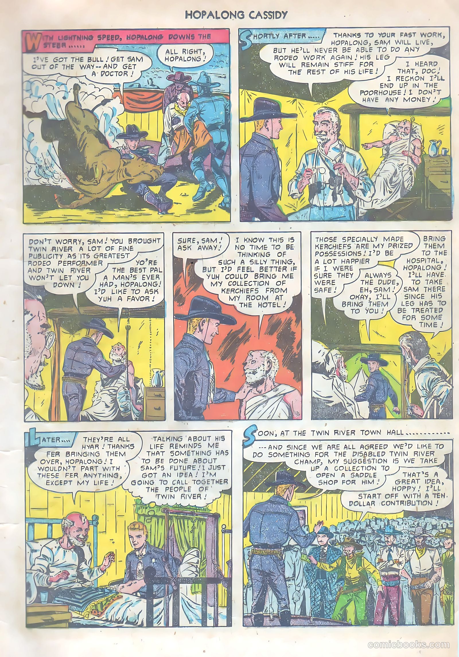 Hopalong Cassidy #53 (1951) — page 16 of 49
