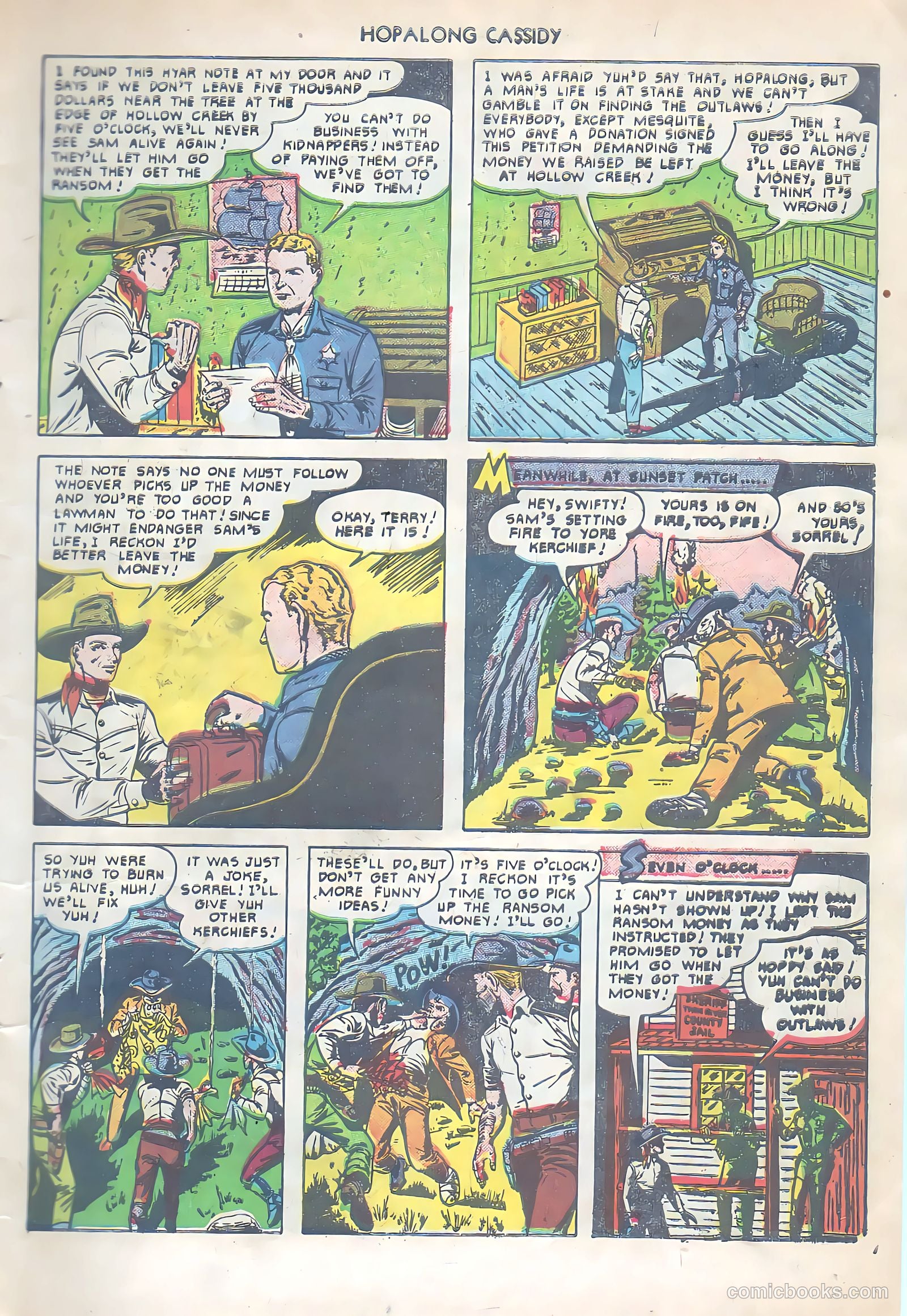 Hopalong Cassidy #53 (1951) — page 18 of 49