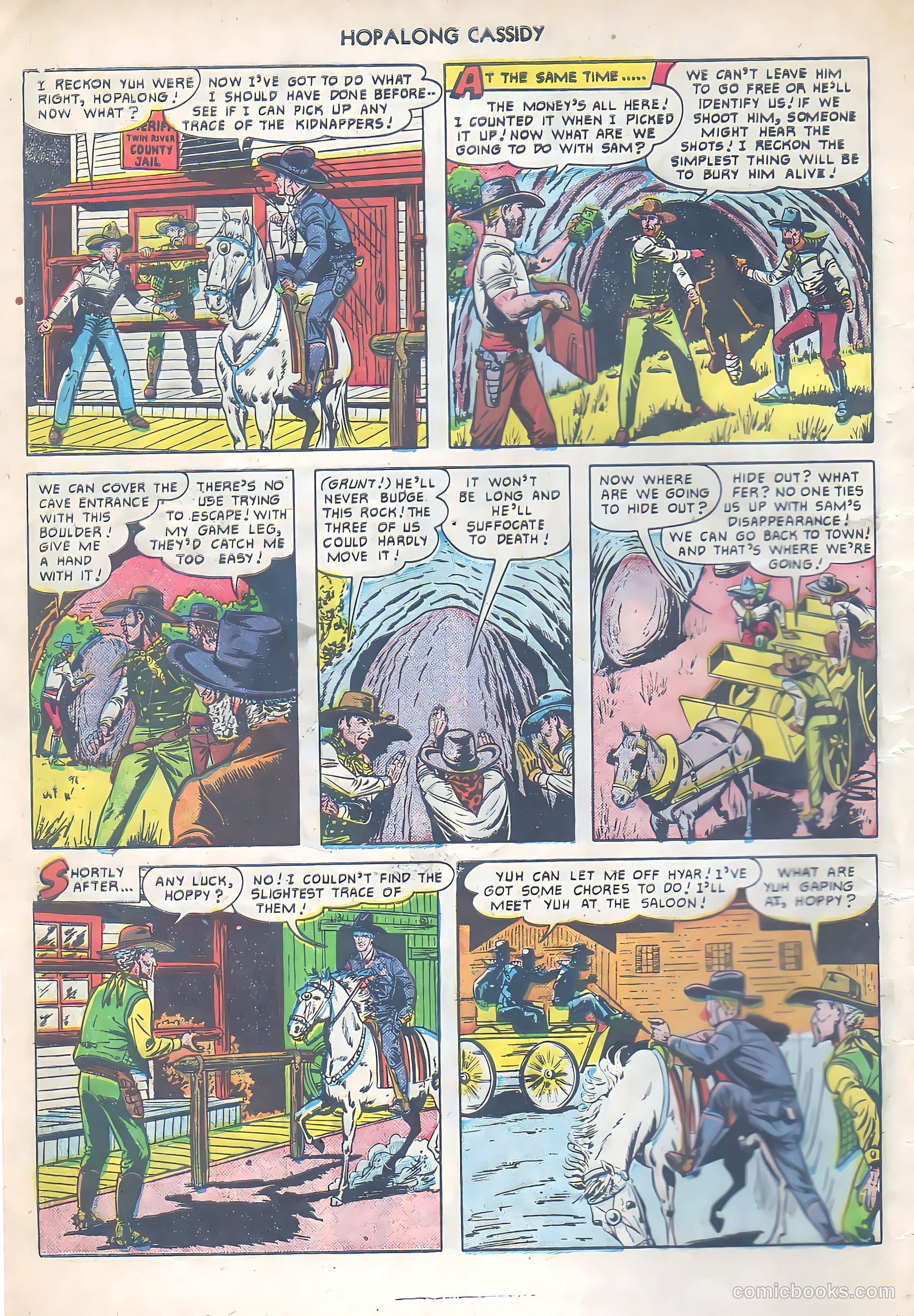 Hopalong Cassidy #53 (1951) — page 19 of 49