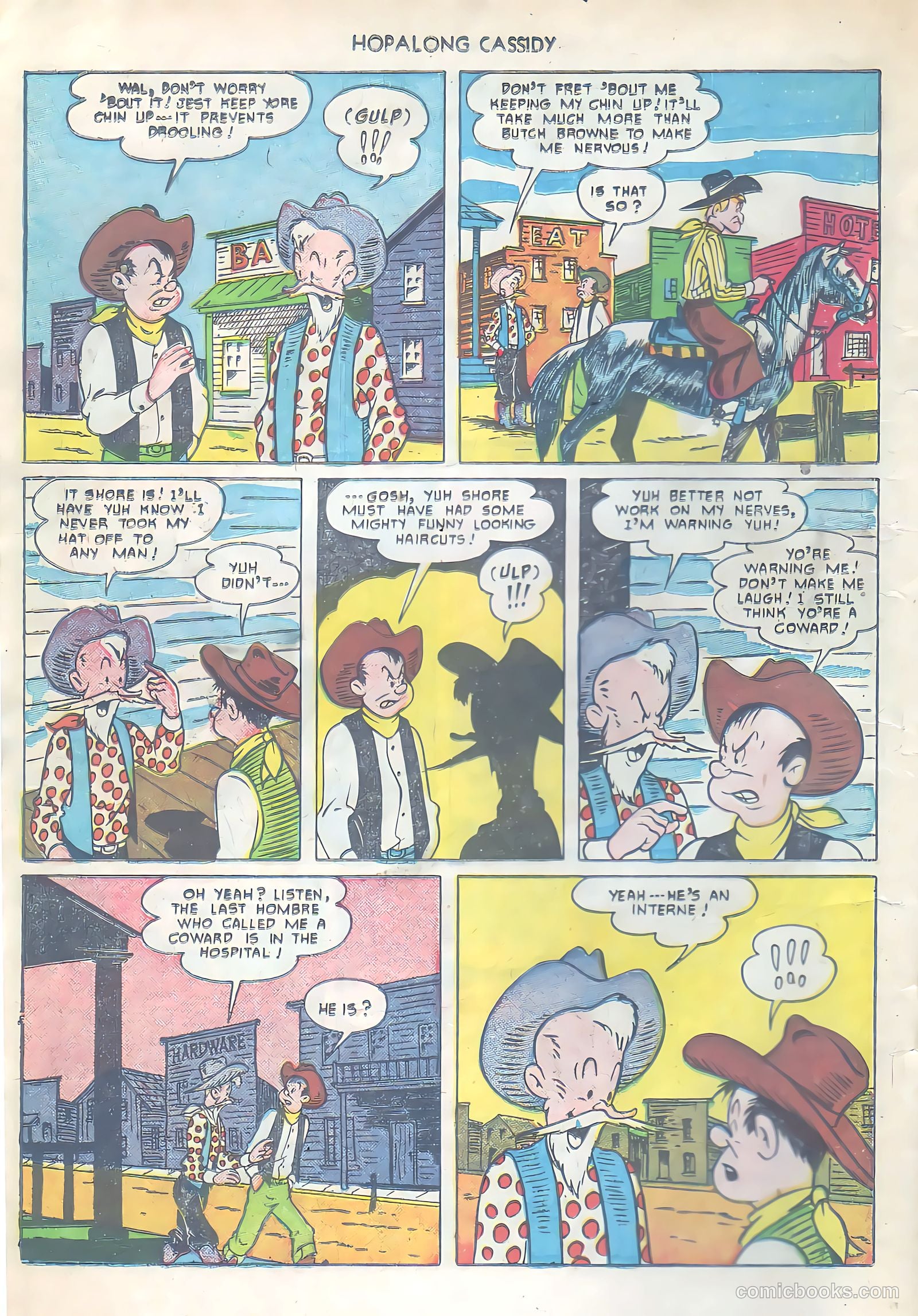 Hopalong Cassidy #53 (1951) — page 25 of 49