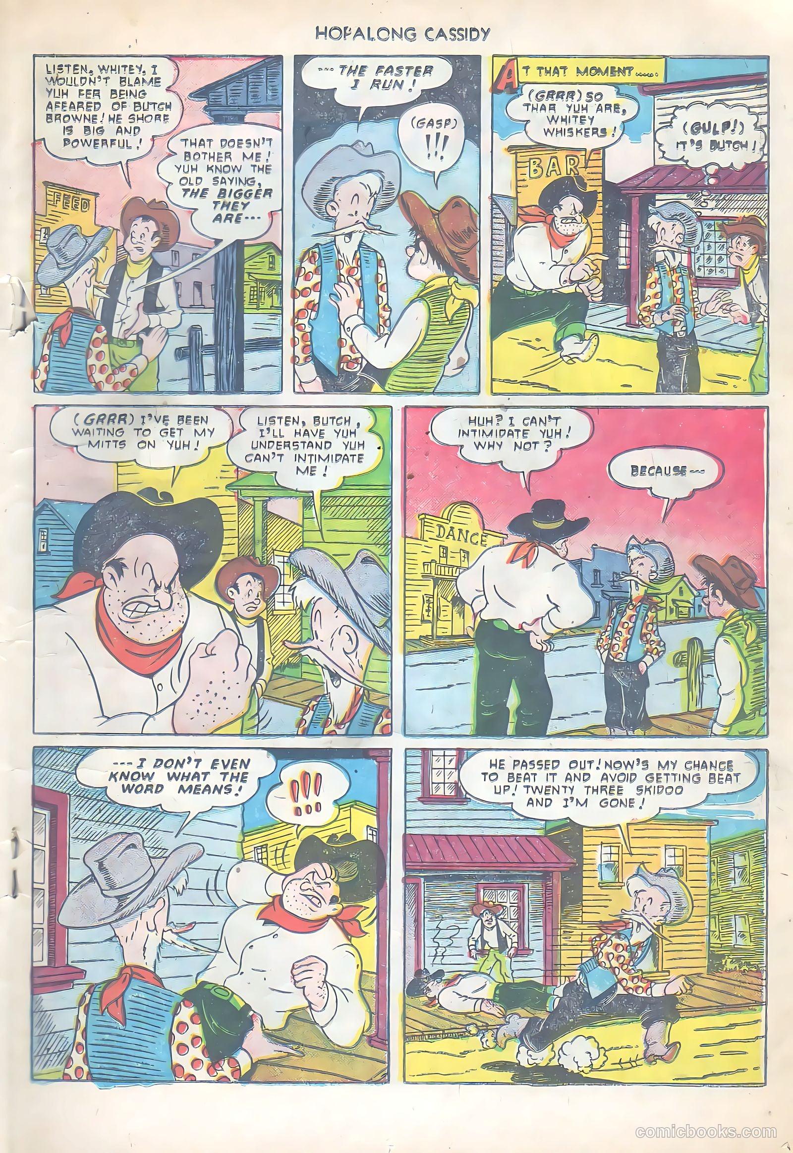 Hopalong Cassidy #53 (1951) — page 26 of 49