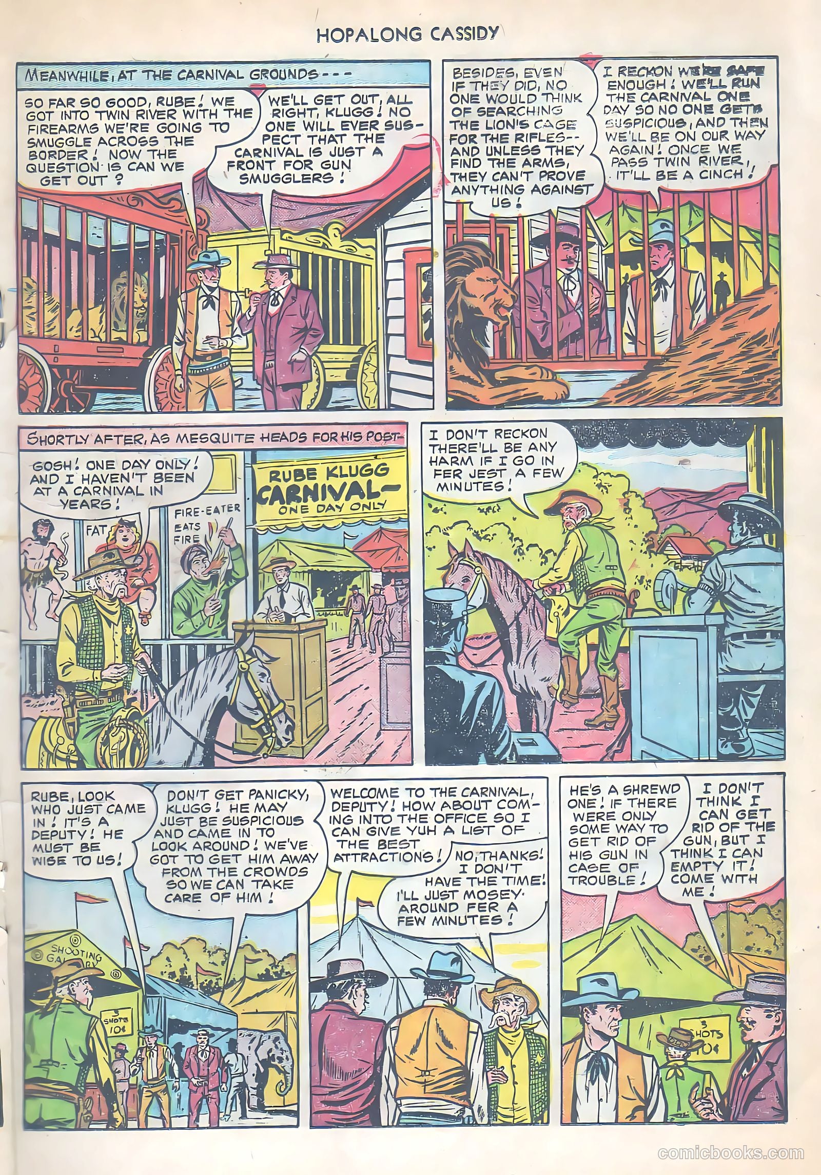 Hopalong Cassidy #53 (1951) — page 28 of 49