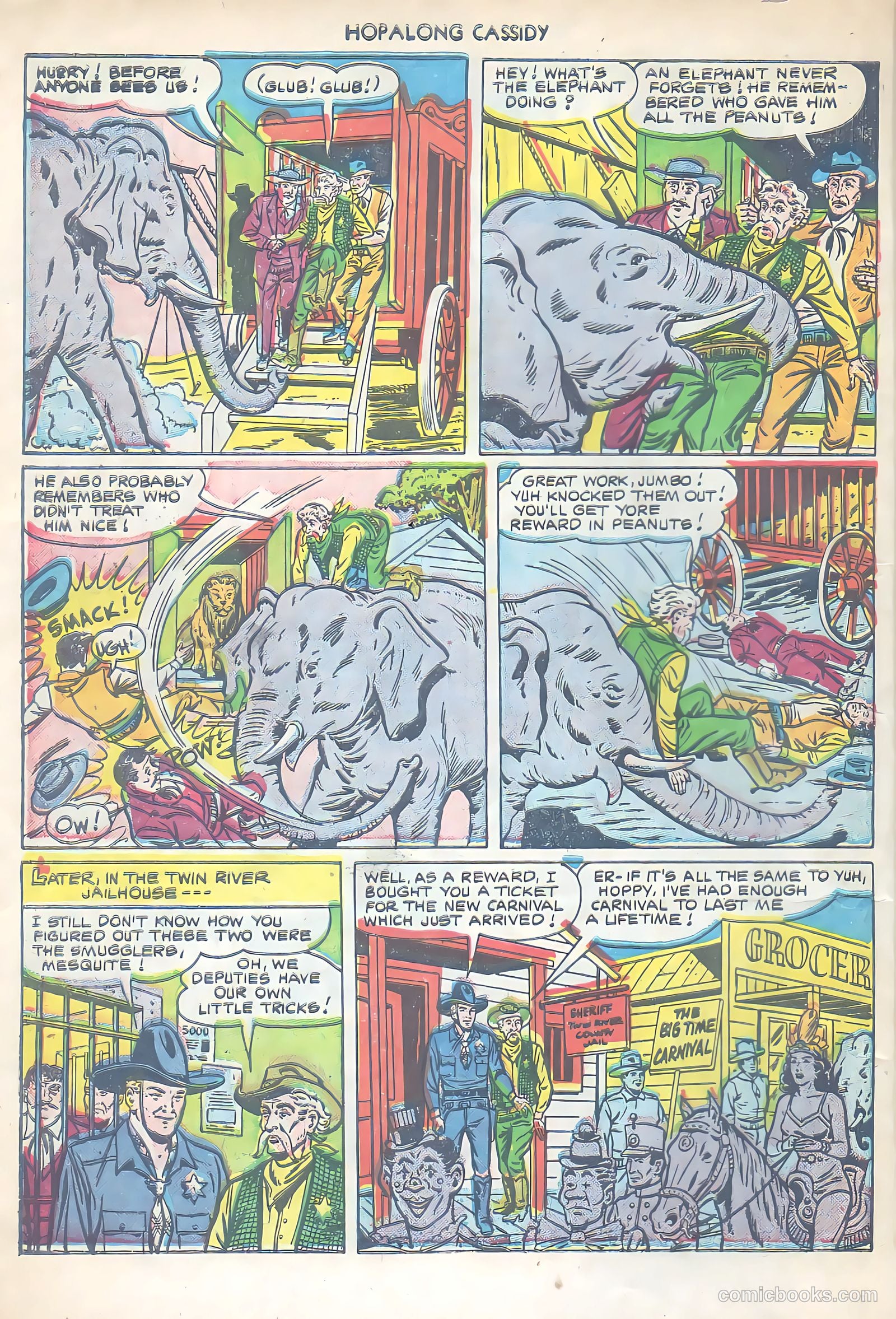 Hopalong Cassidy #53 (1951) — page 33 of 49