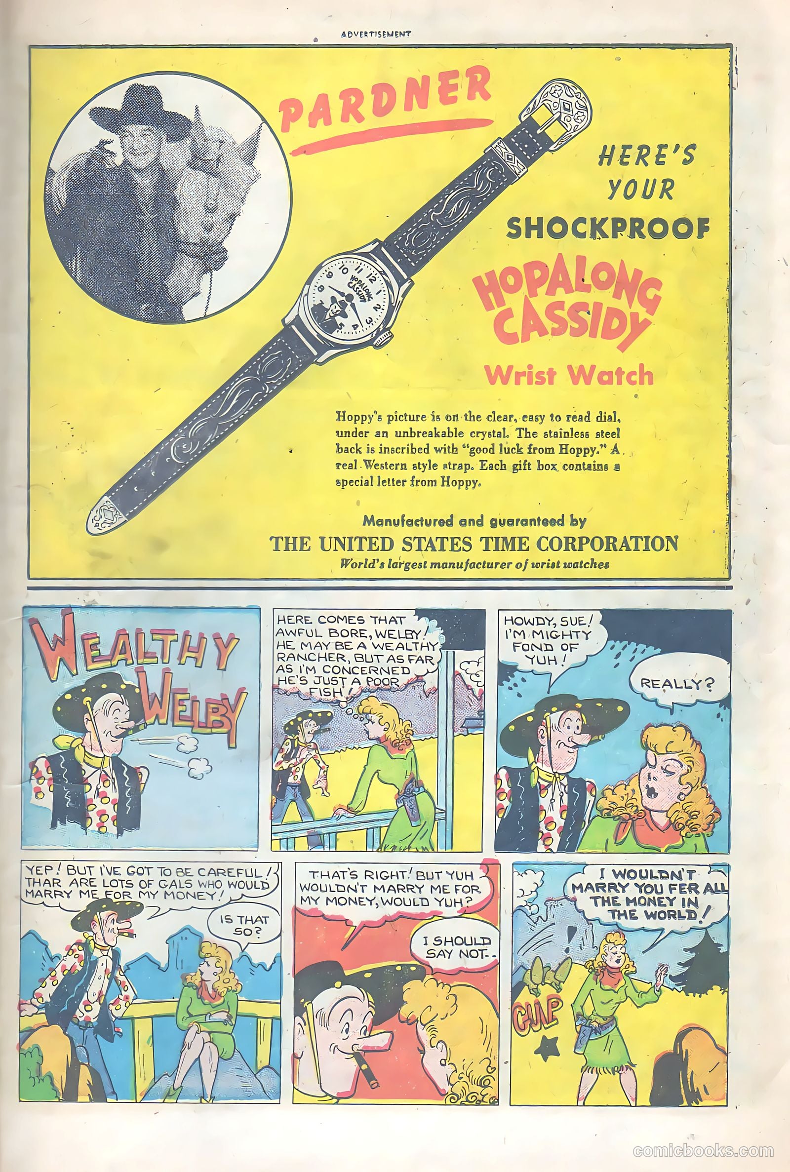 Hopalong Cassidy #53 (1951) — page 34 of 49