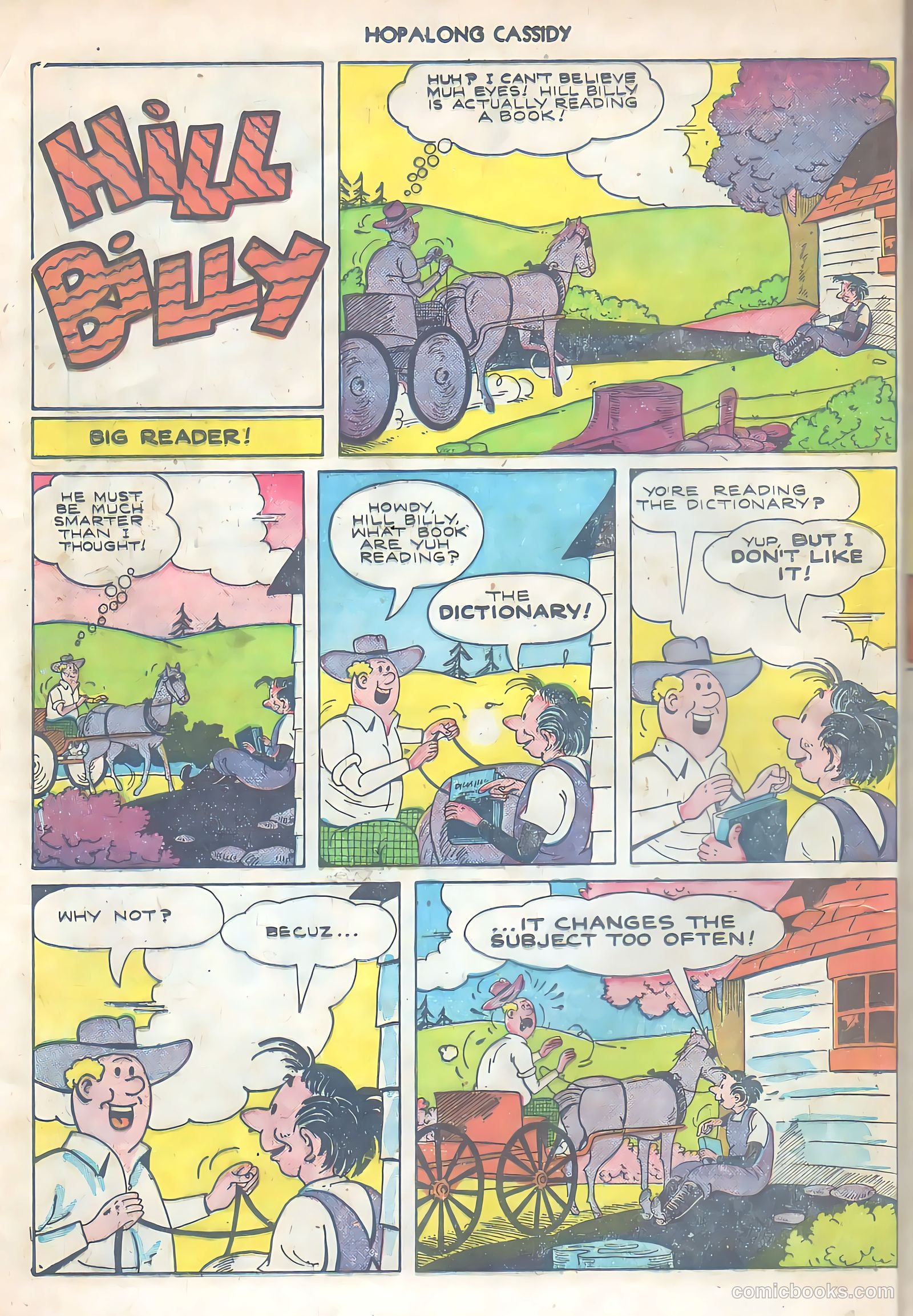 Hopalong Cassidy #53 (1951) — page 35 of 49