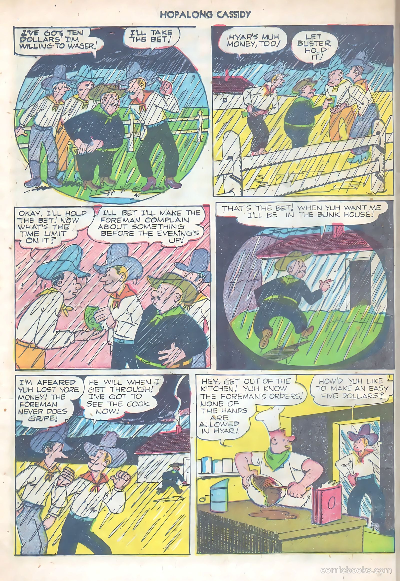Hopalong Cassidy #53 (1951) — page 39 of 49