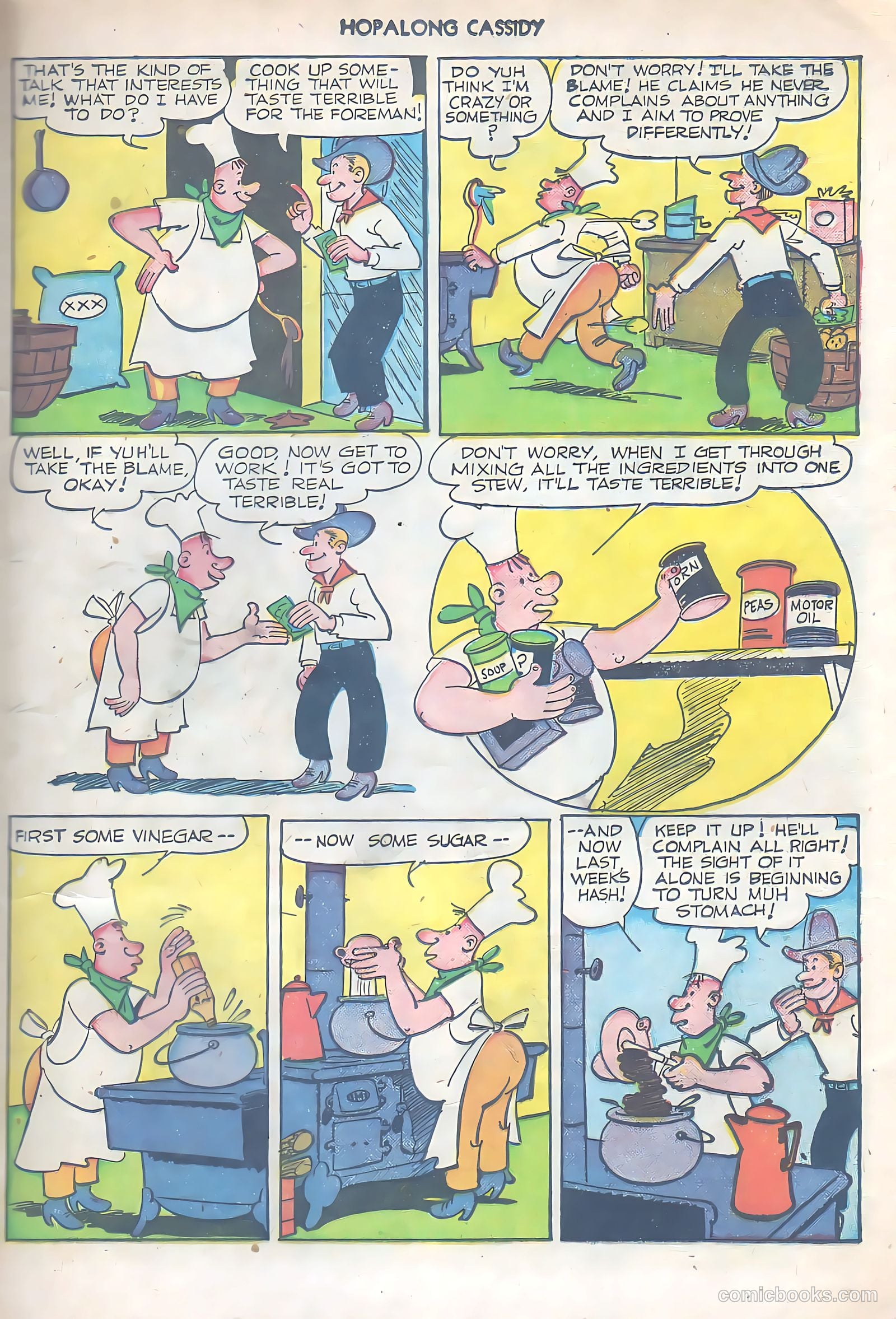 Hopalong Cassidy #53 (1951) — page 40 of 49