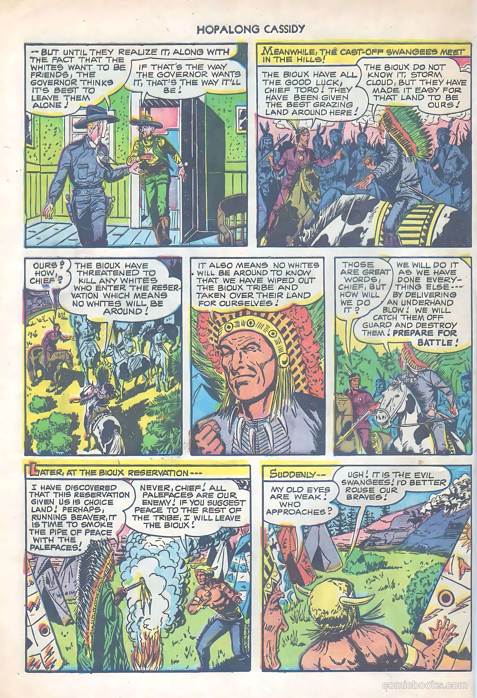 Hopalong Cassidy #53 (1951) — page 43 of 49