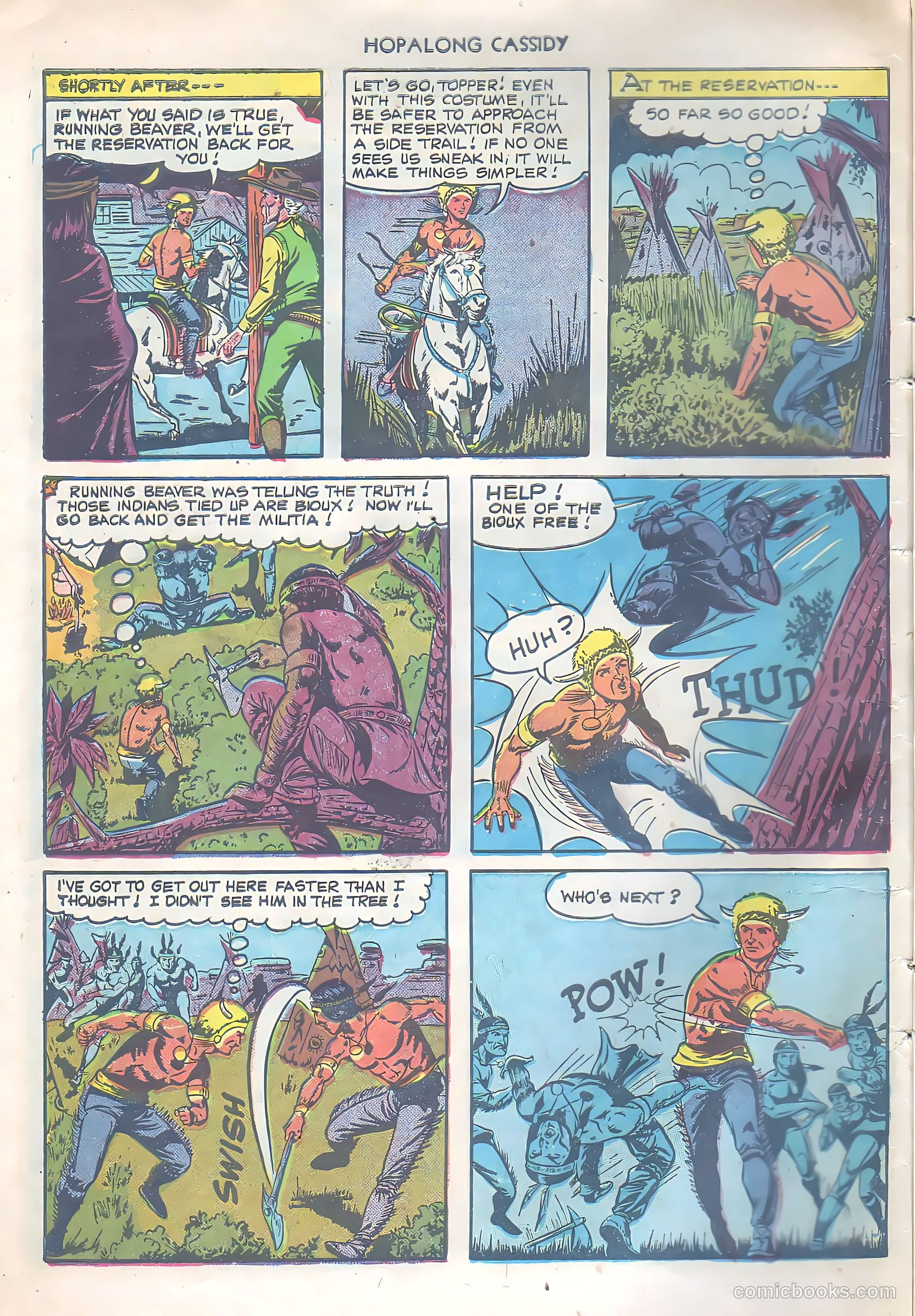 Hopalong Cassidy #53 (1951) — page 45 of 49