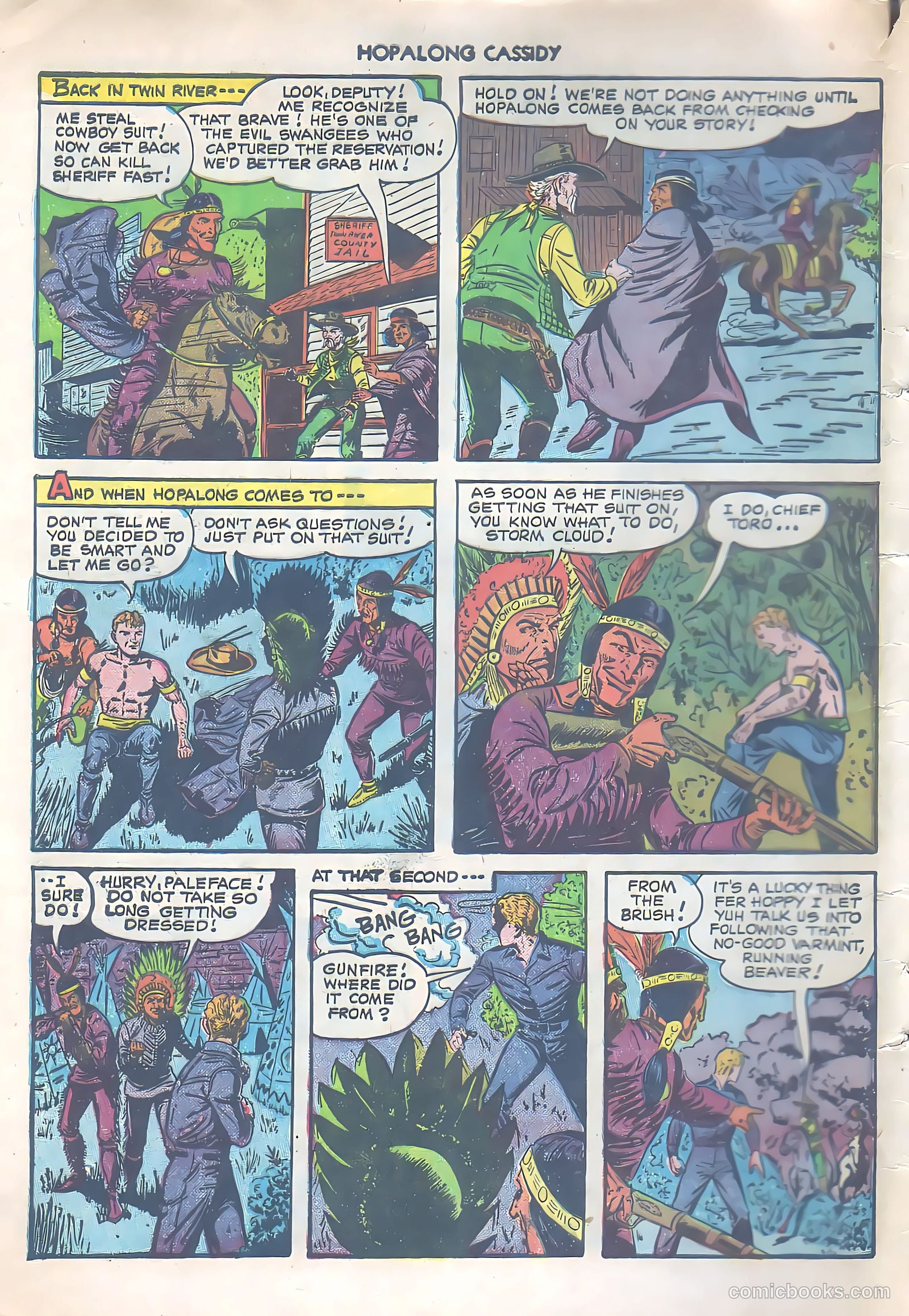 Hopalong Cassidy #53 (1951) — page 47 of 49