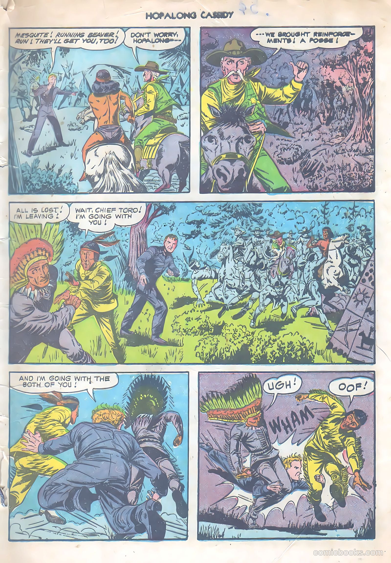Hopalong Cassidy #53 (1951) — page 48 of 49