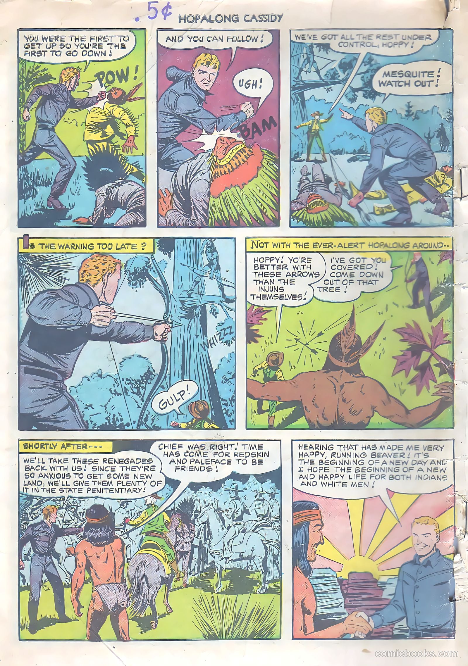 Hopalong Cassidy #53 (1951) — page 49 of 49
