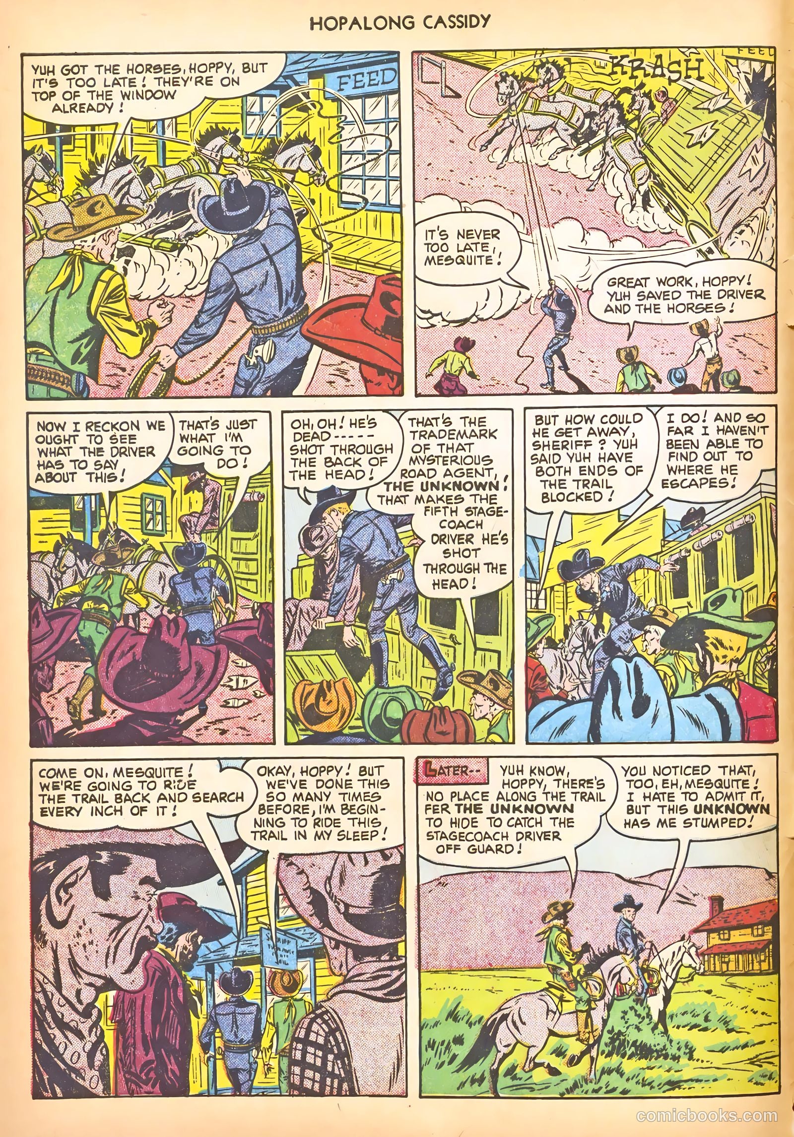 Hopalong Cassidy #54 (1951) — page 4 of 52