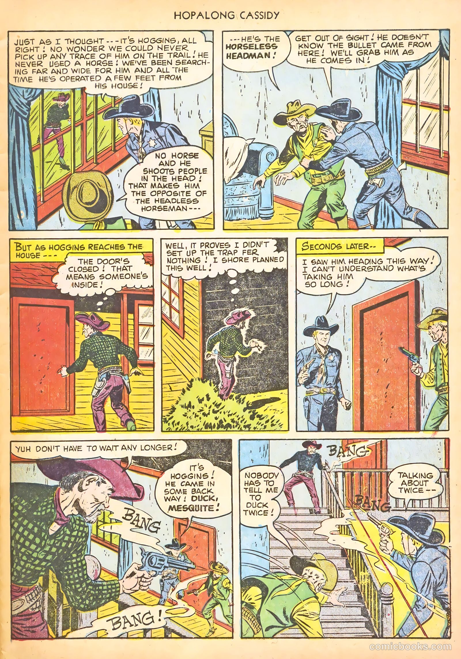Hopalong Cassidy #54 (1951) — page 7 of 52