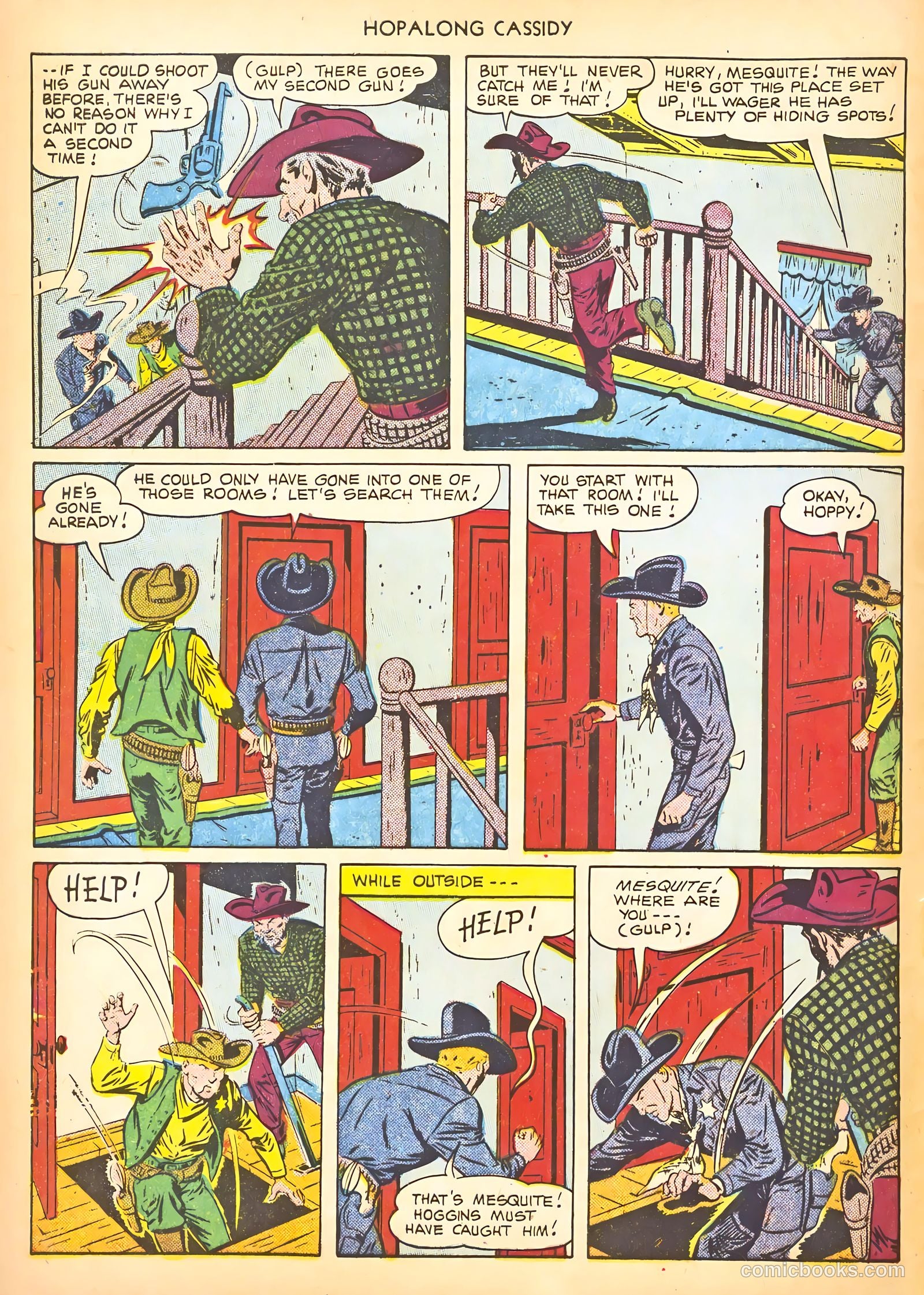 Hopalong Cassidy #54 (1951) — page 8 of 52