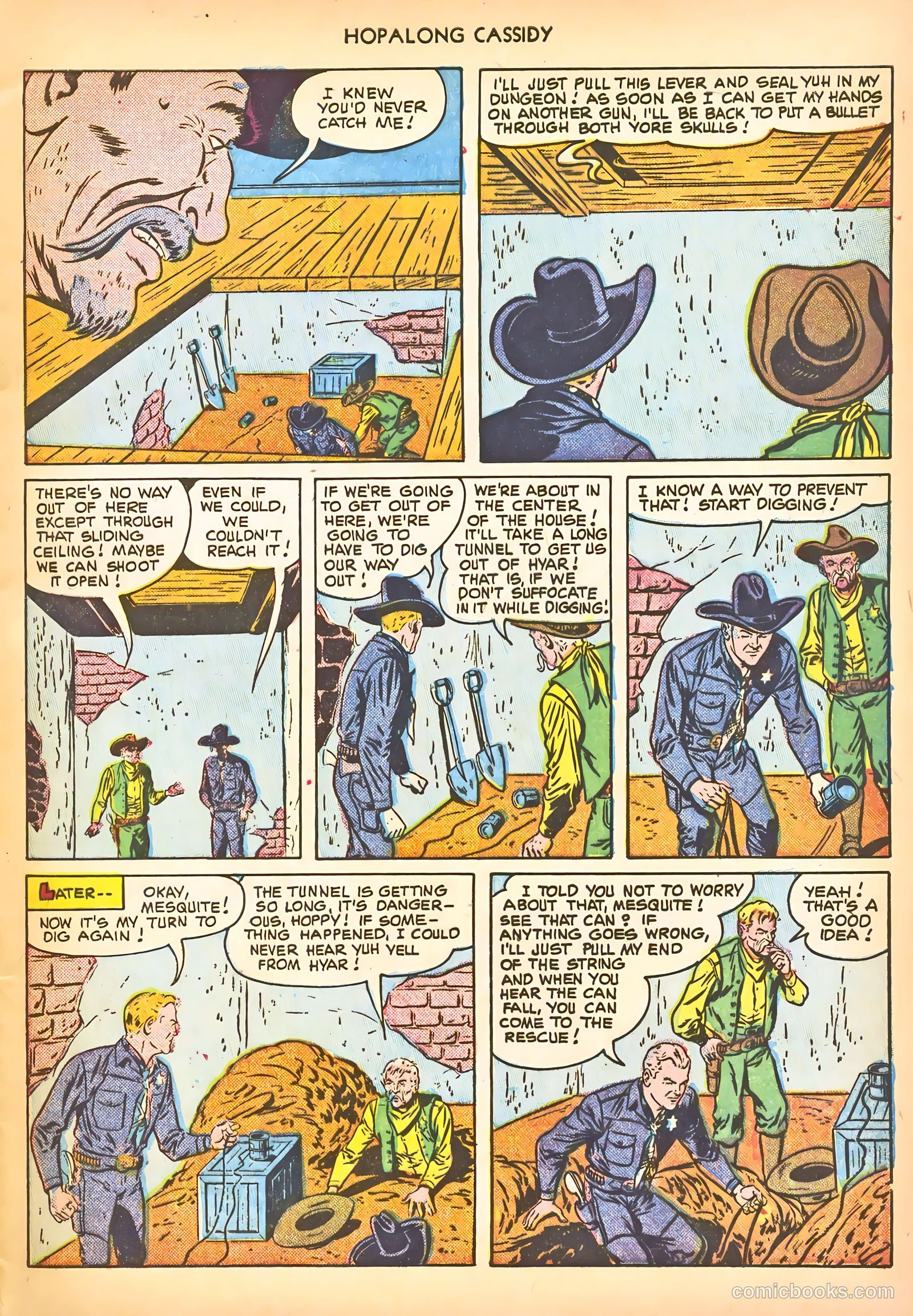 Hopalong Cassidy #54 (1951) — page 9 of 52