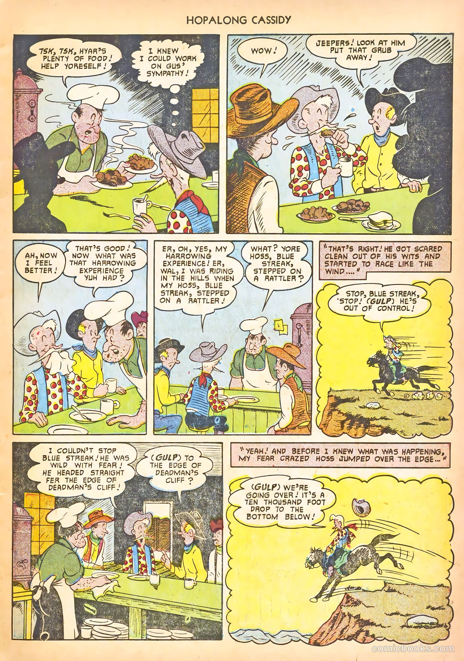 Hopalong Cassidy #54 (1951) — page 15 of 52