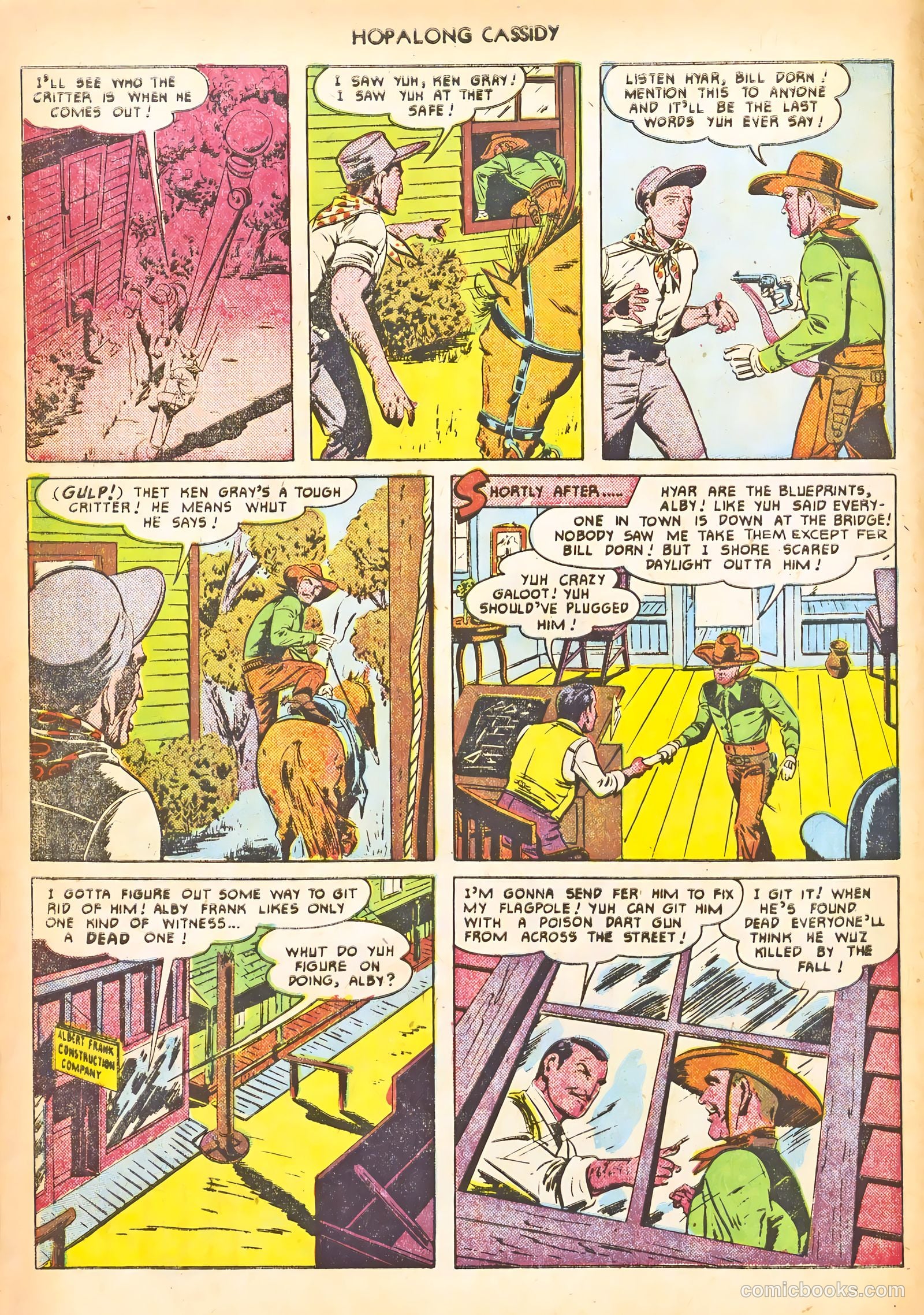 Hopalong Cassidy #54 (1951) — page 20 of 52