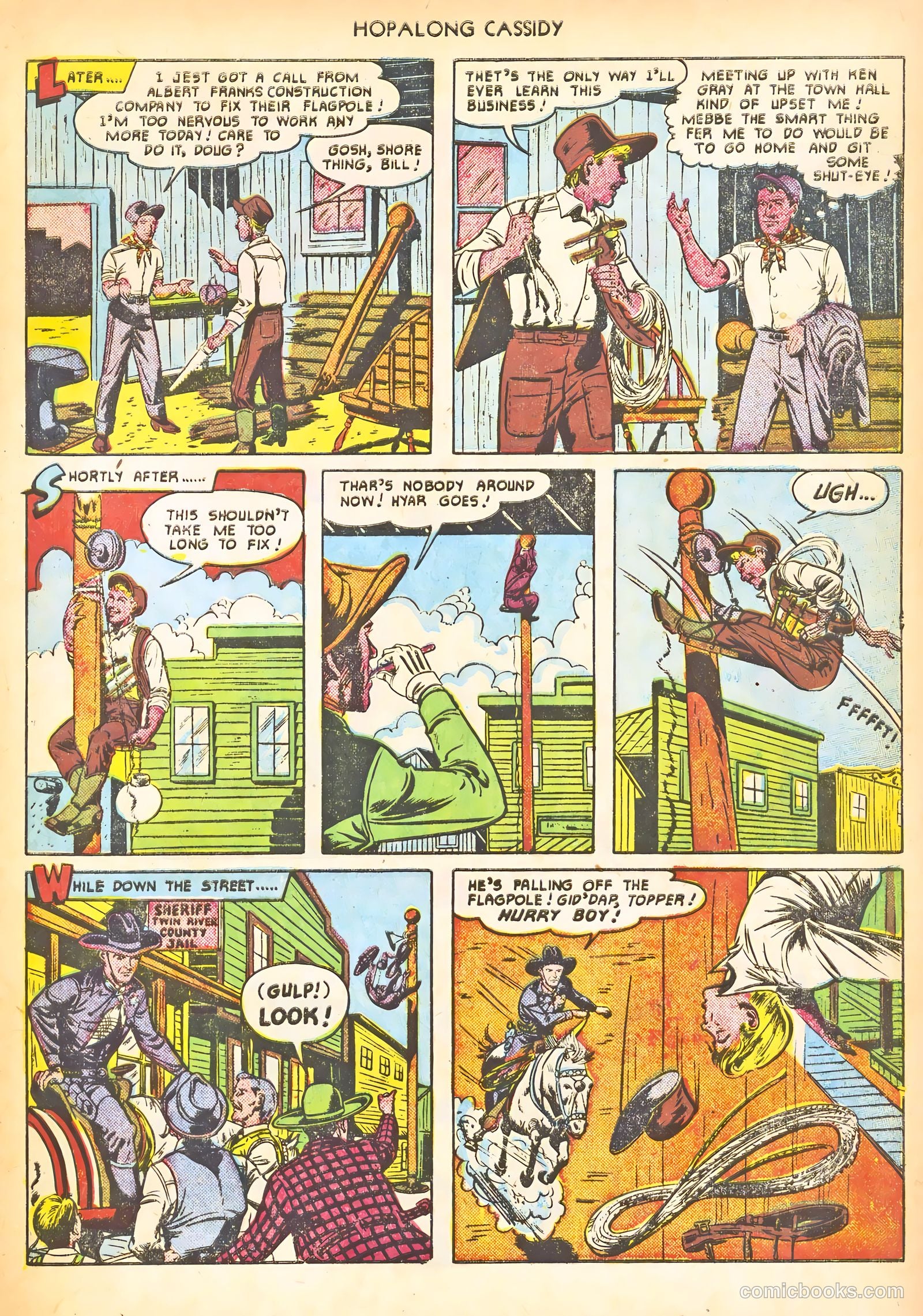 Hopalong Cassidy #54 (1951) — page 21 of 52