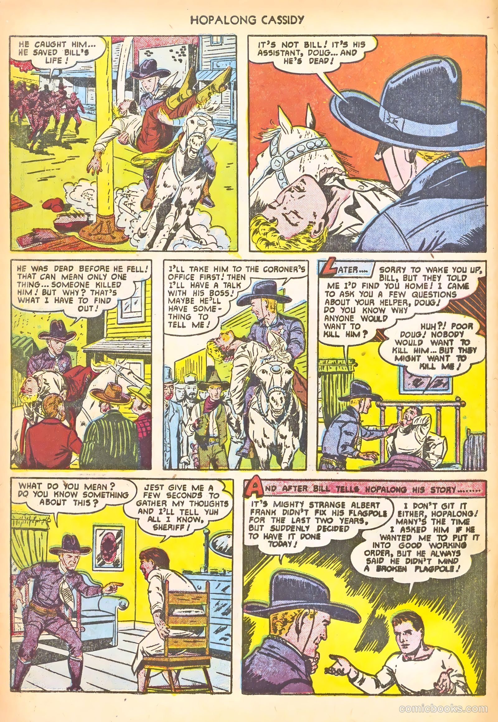 Hopalong Cassidy #54 (1951) — page 22 of 52
