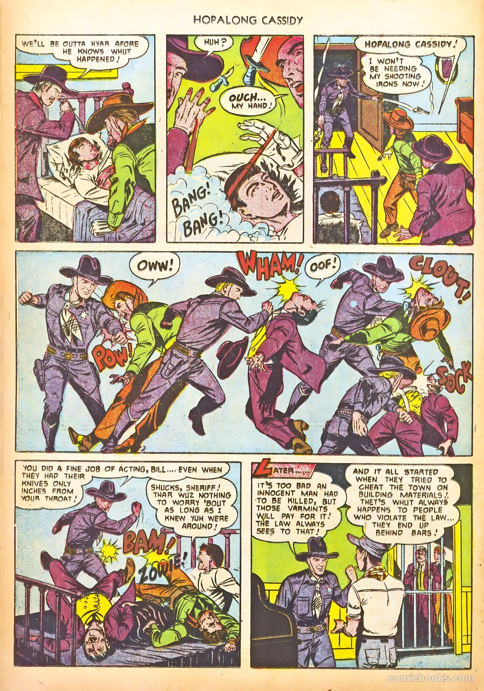 Hopalong Cassidy #54 (1951) — page 24 of 52