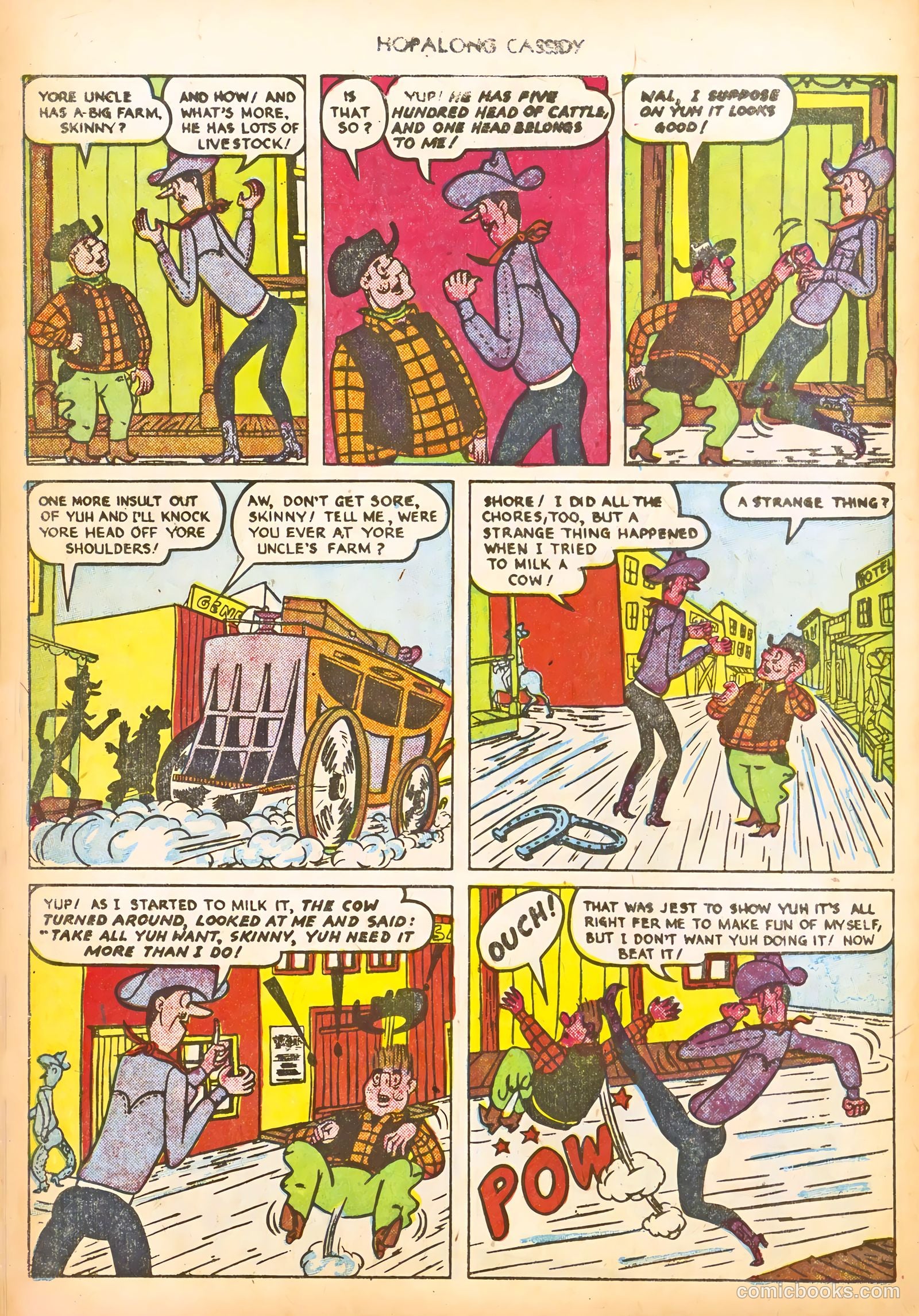 Hopalong Cassidy #54 (1951) — page 26 of 52