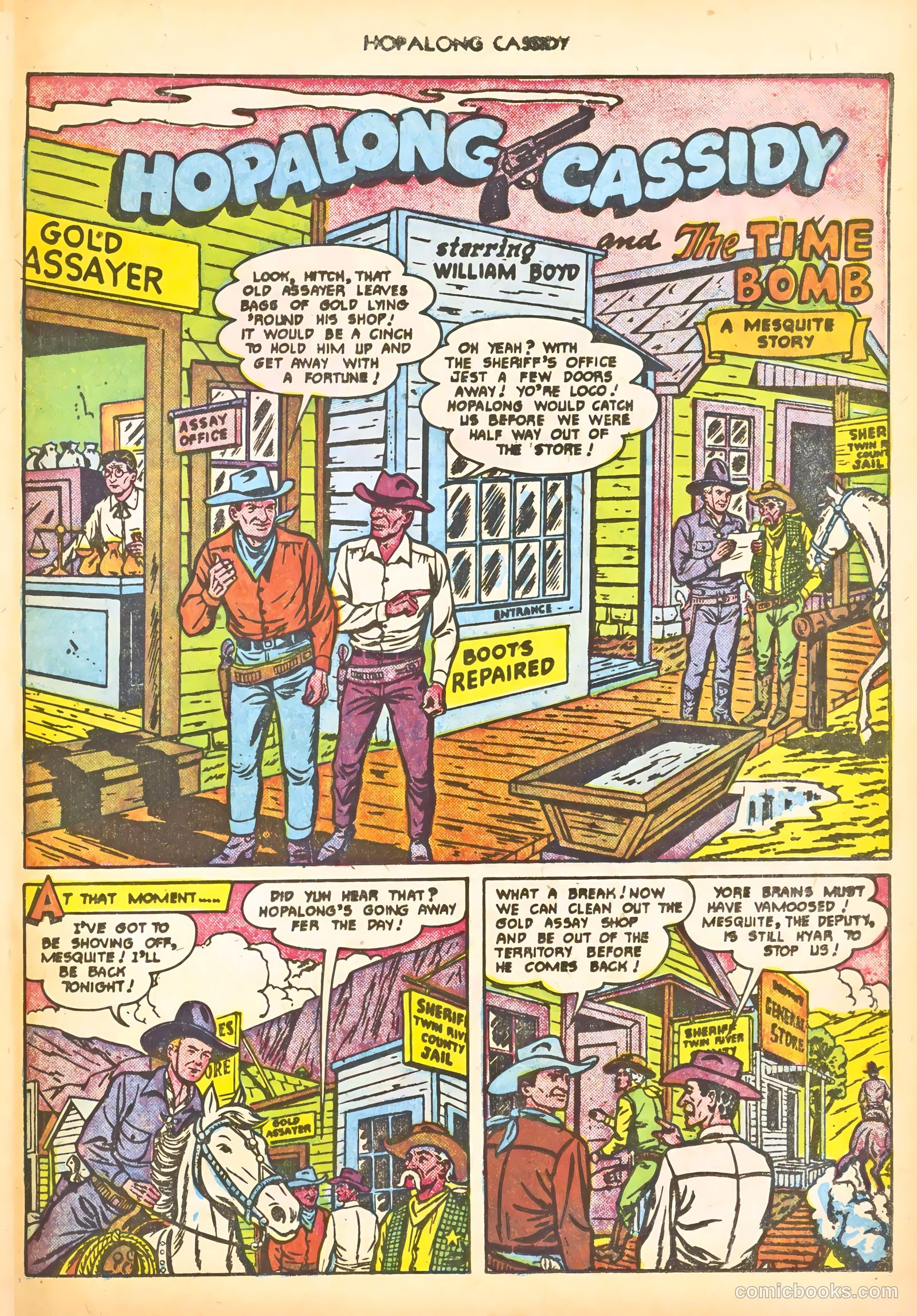 Hopalong Cassidy #54 (1951) — page 27 of 52