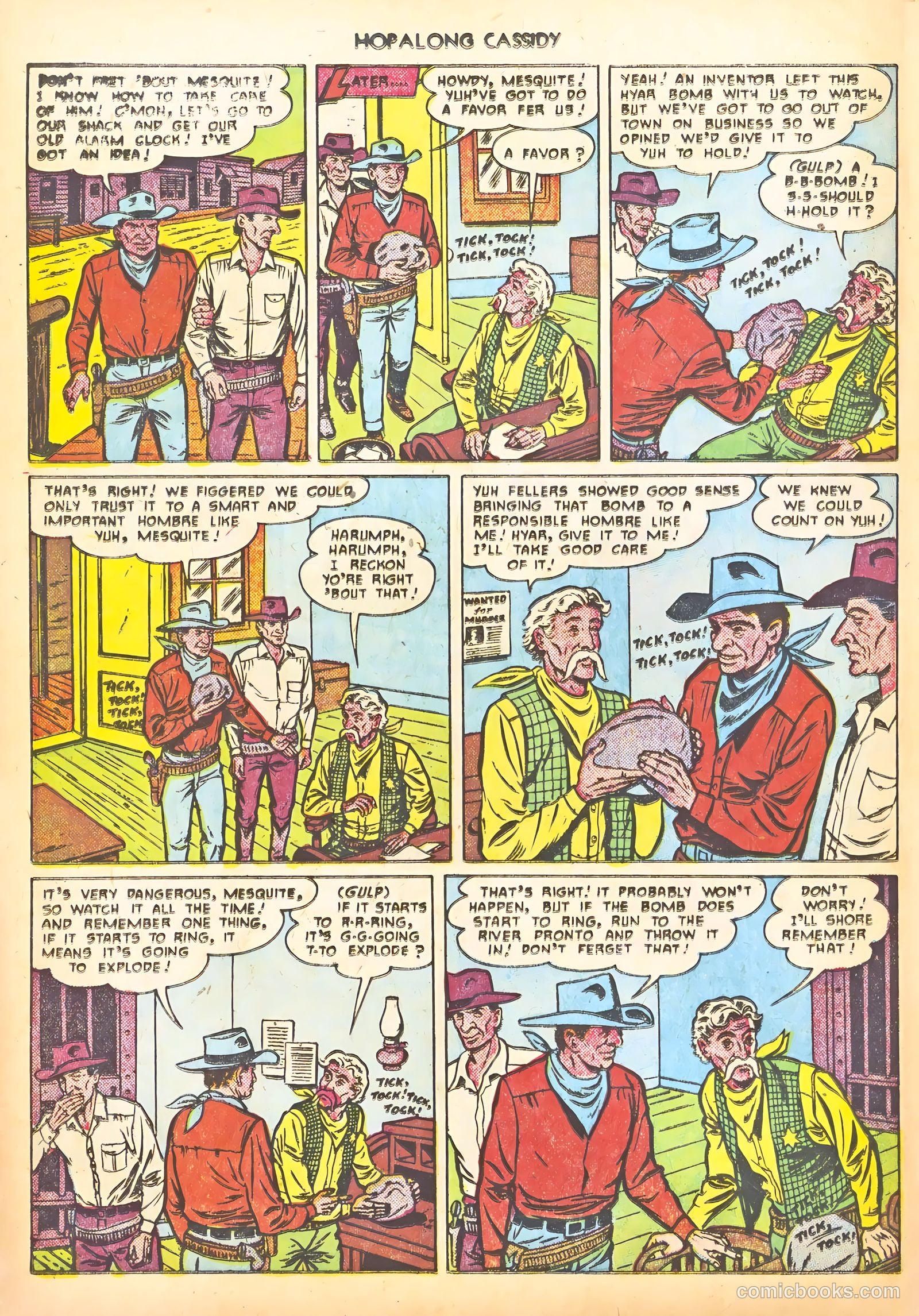 Hopalong Cassidy #54 (1951) — page 28 of 52