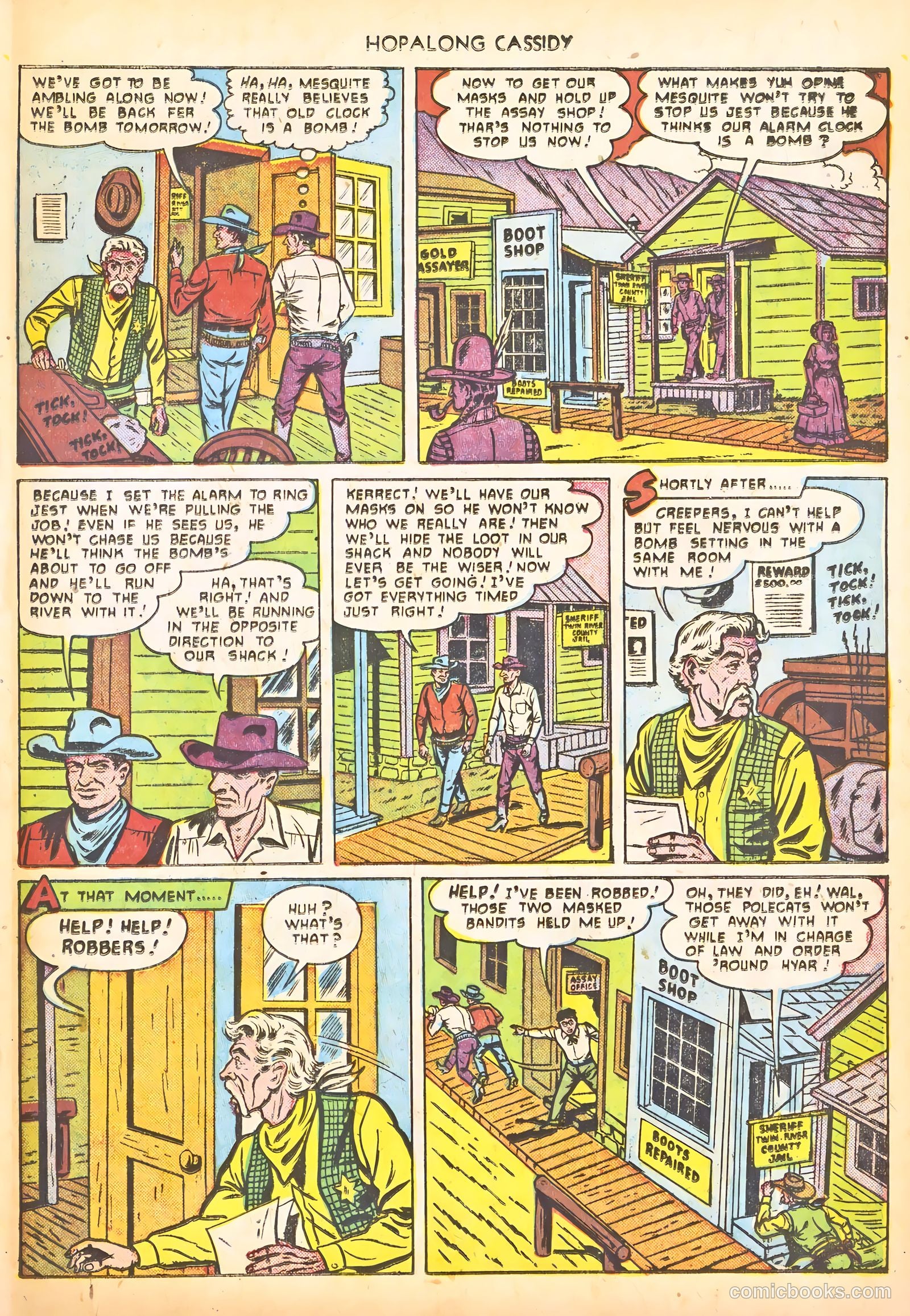 Hopalong Cassidy #54 (1951) — page 29 of 52
