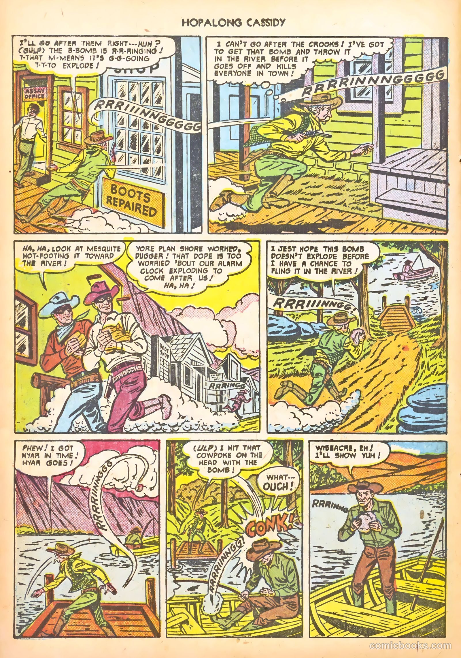 Hopalong Cassidy #54 (1951) — page 30 of 52