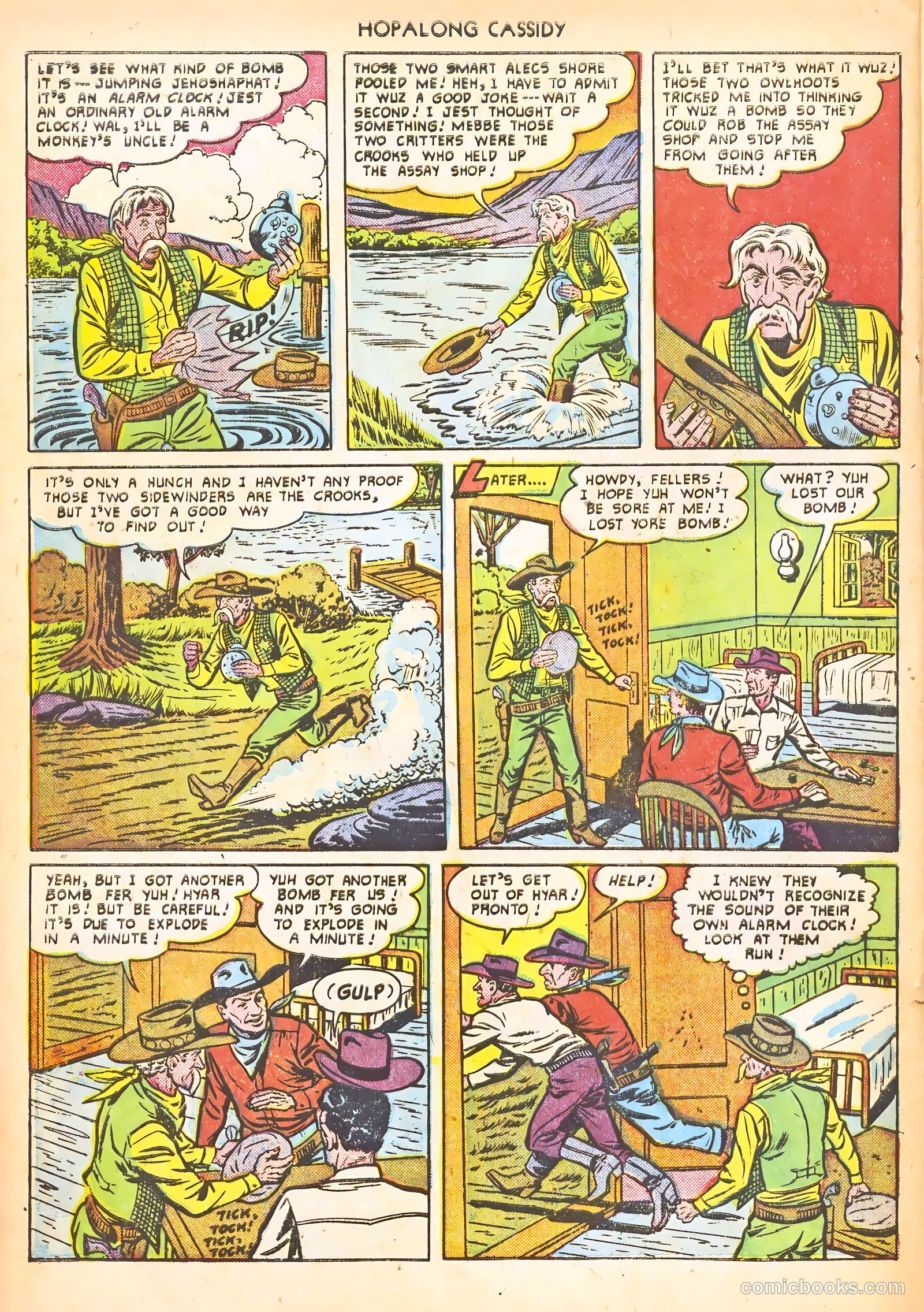Hopalong Cassidy #54 (1951) — page 32 of 52