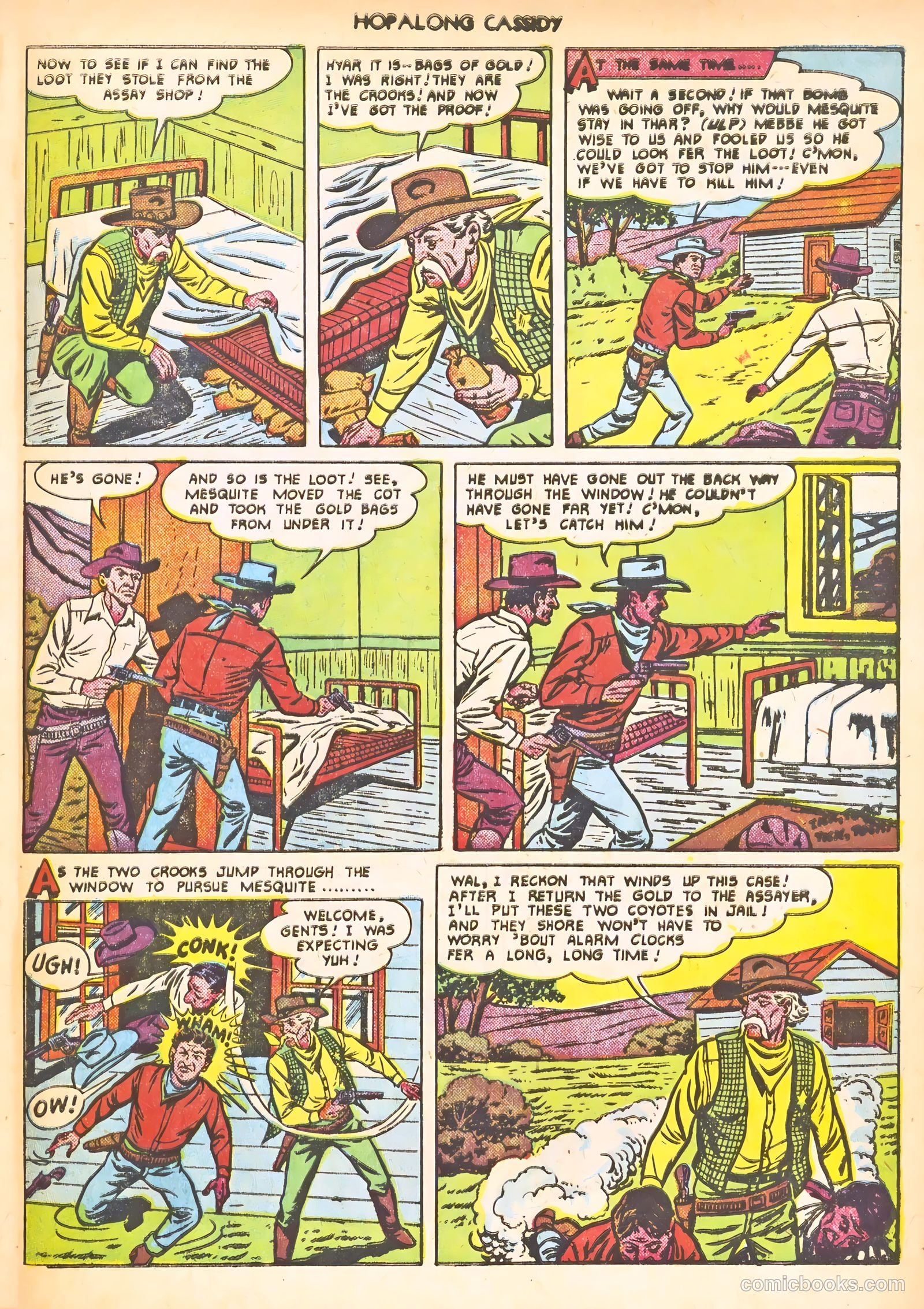 Hopalong Cassidy #54 (1951) — page 33 of 52