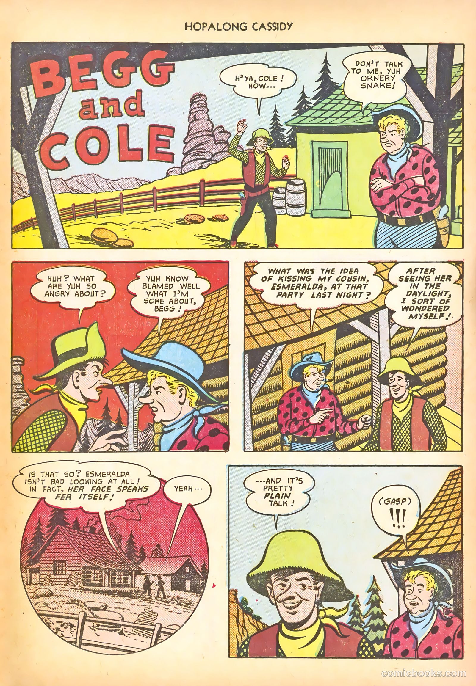 Hopalong Cassidy #54 (1951) — page 39 of 52