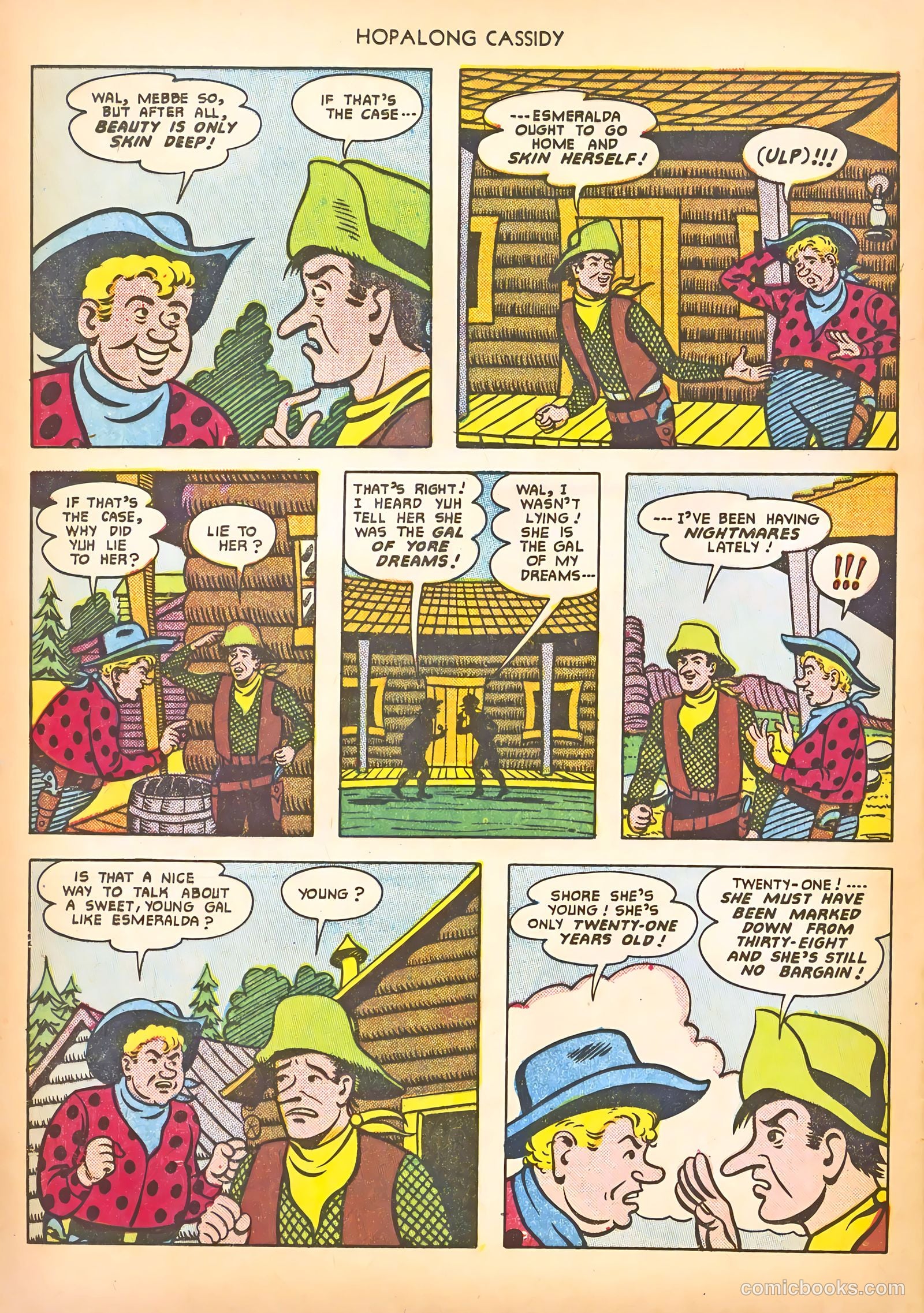 Hopalong Cassidy #54 (1951) — page 40 of 52