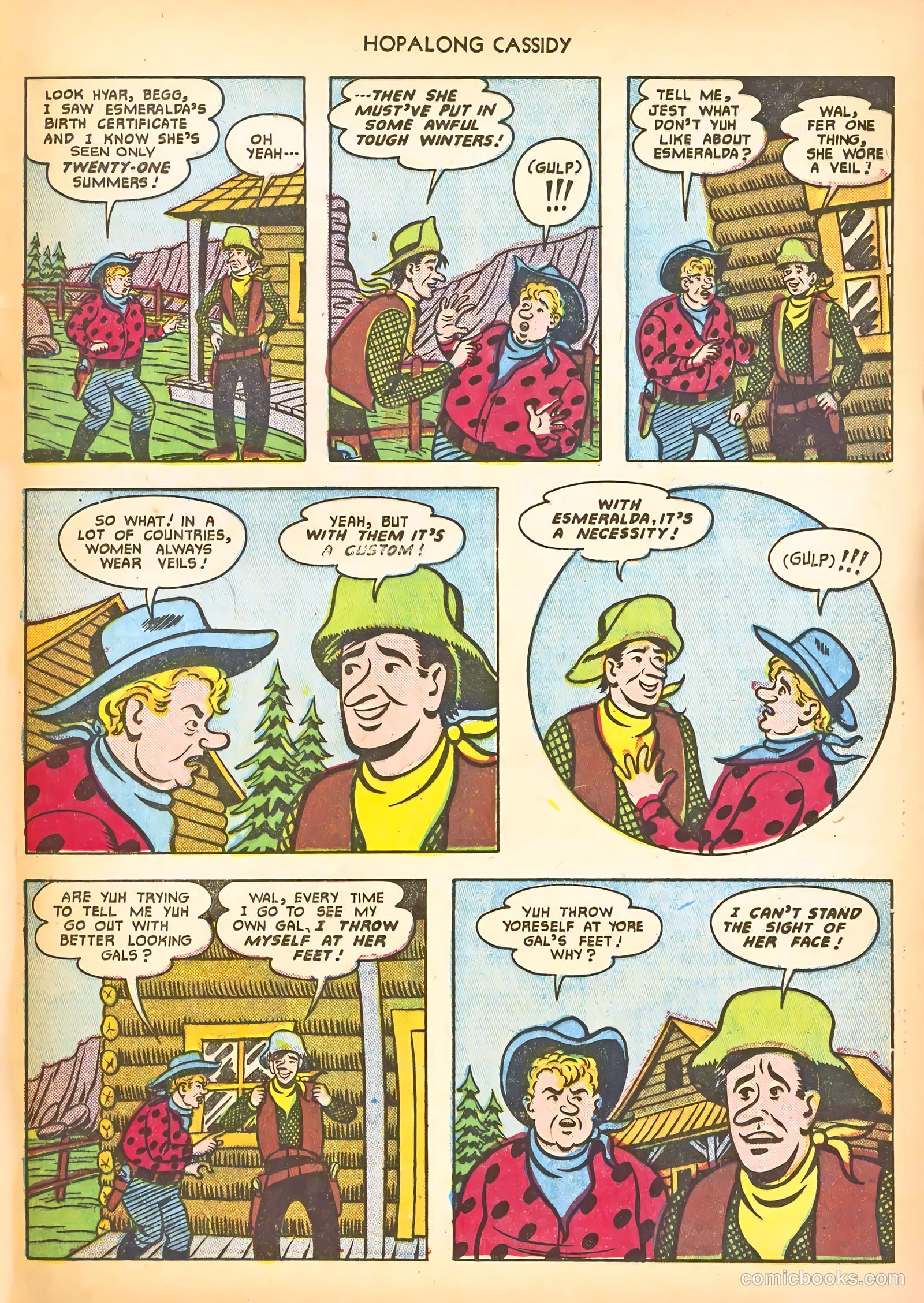 Hopalong Cassidy #54 (1951) — page 41 of 52