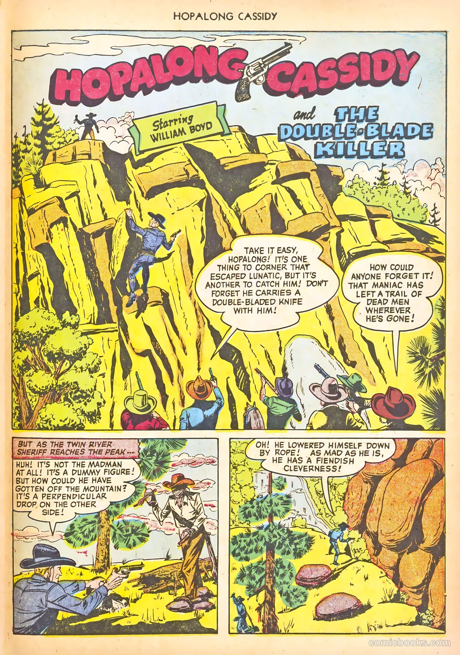 Hopalong Cassidy #54 (1951) — page 43 of 52