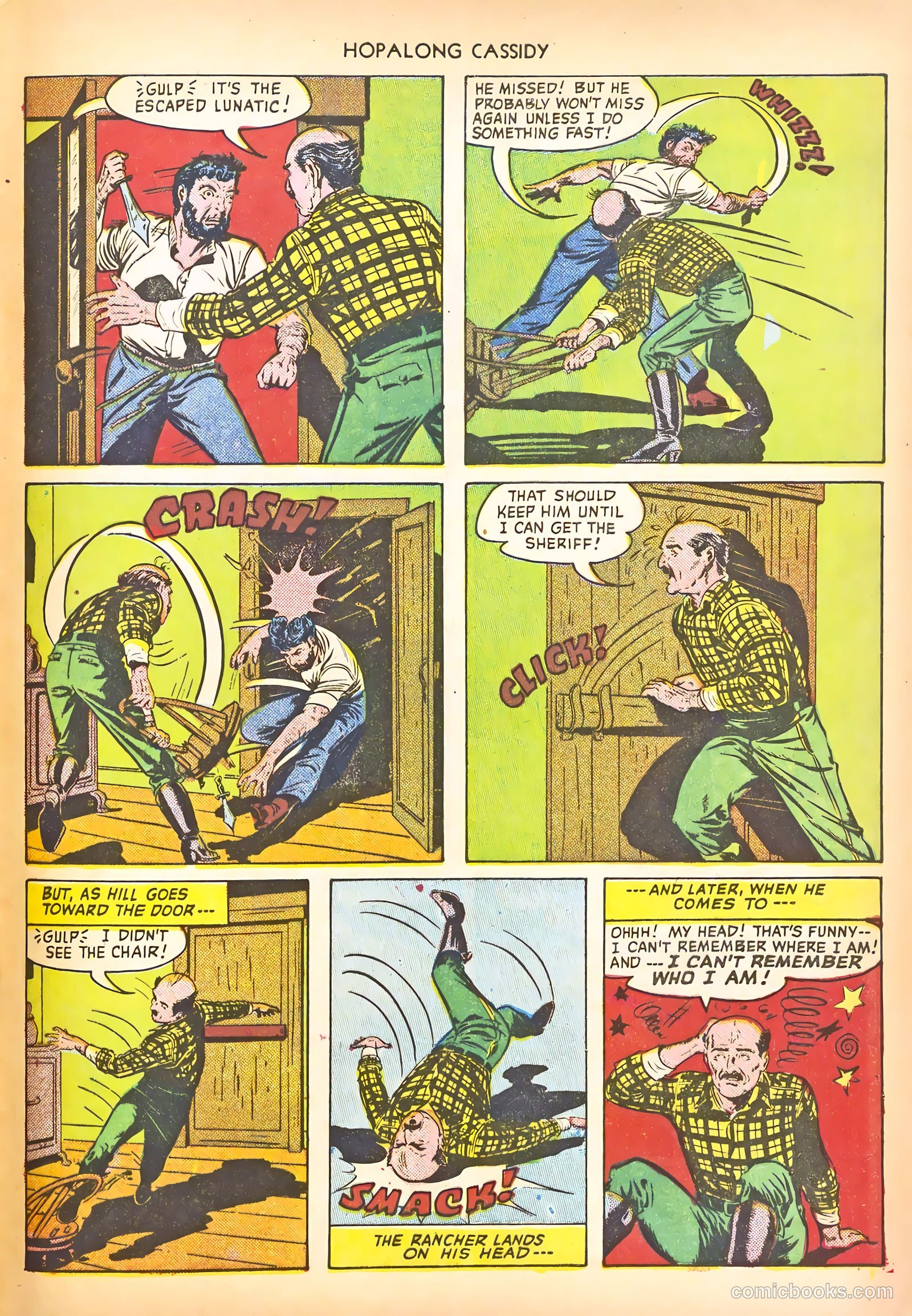 Hopalong Cassidy #54 (1951) — page 45 of 52
